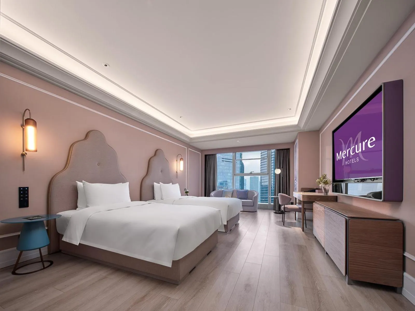 Photo of the whole room, Bed in Mercure Hefei City Hall Square
