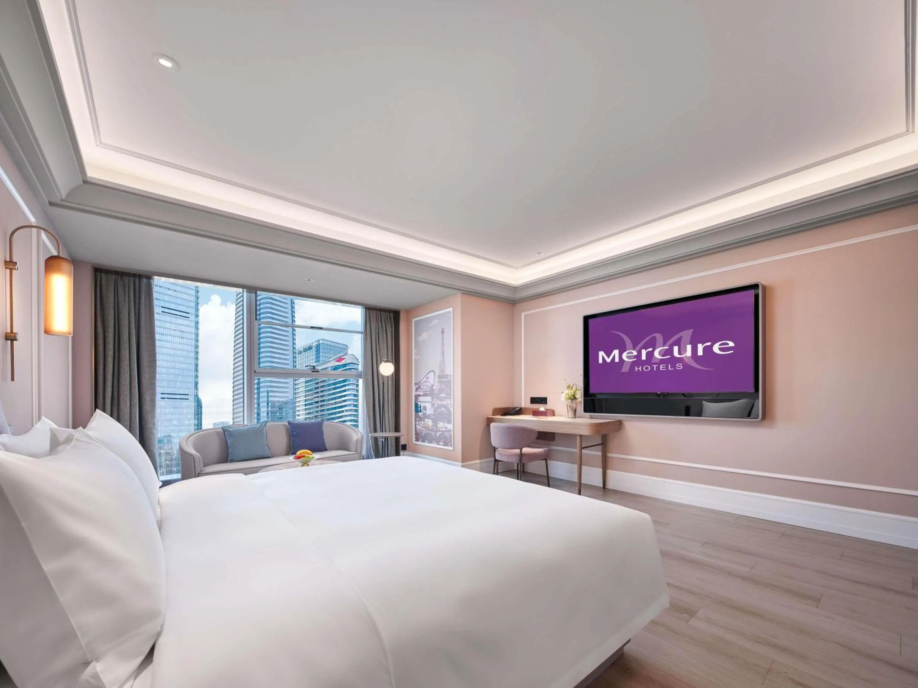 Bedroom, Bed in Mercure Hefei City Hall Square