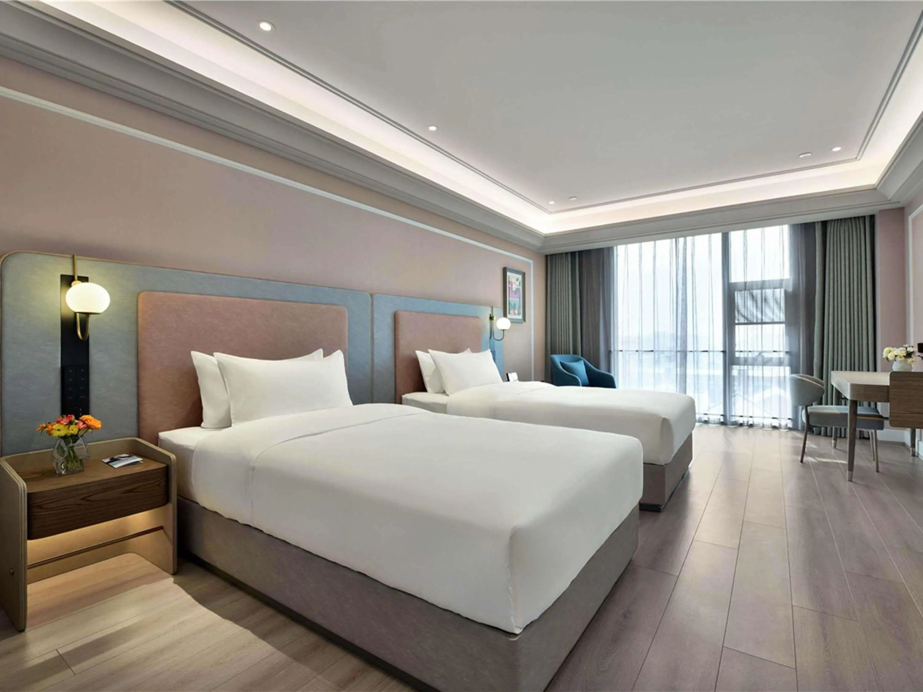 Suprior Twin Room in Mercure Chengdu Shuangliu