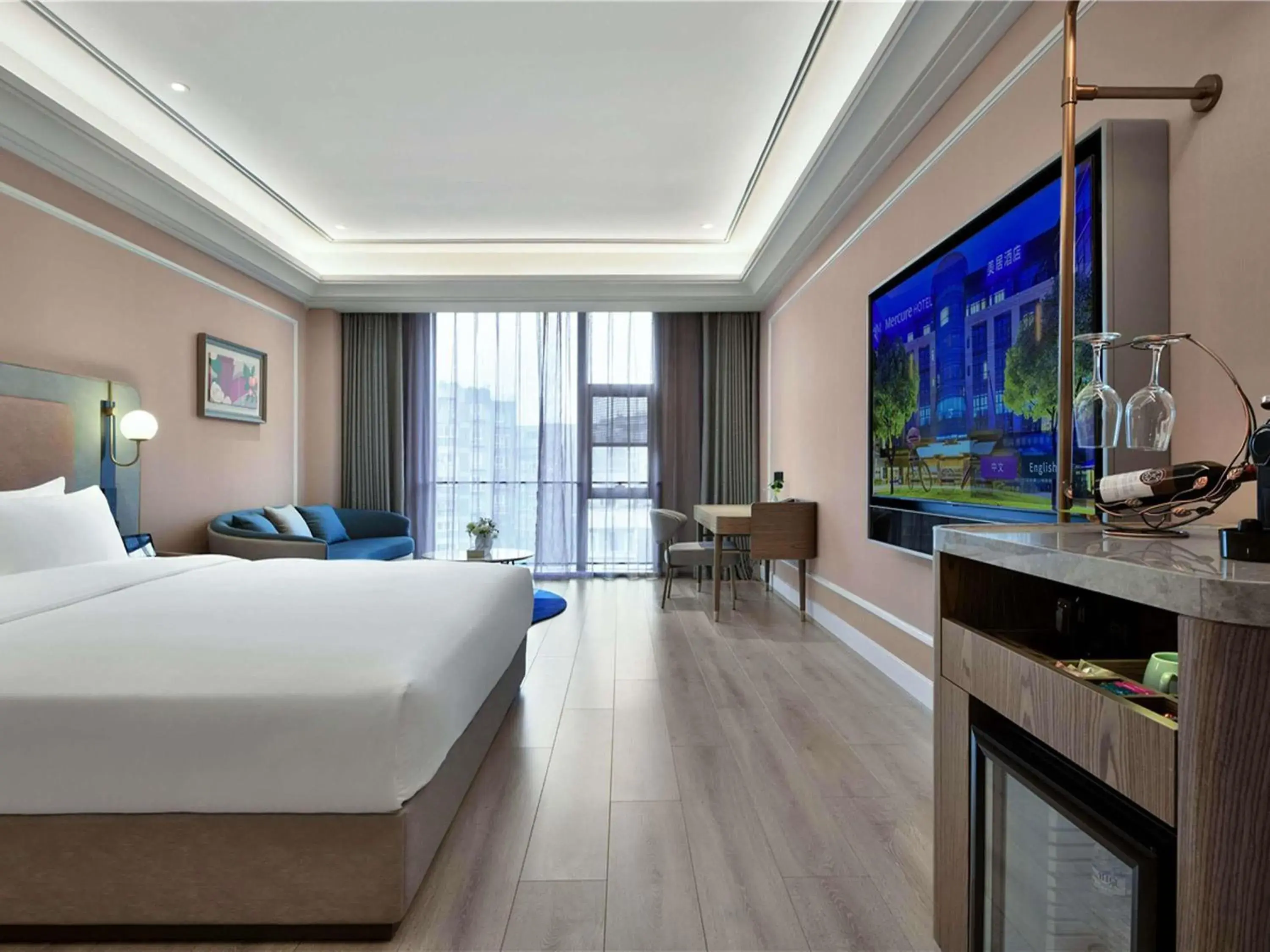 Privlege King Room in Mercure Chengdu Shuangliu Privlege King Room in Mercure Chengdu Shuangliu