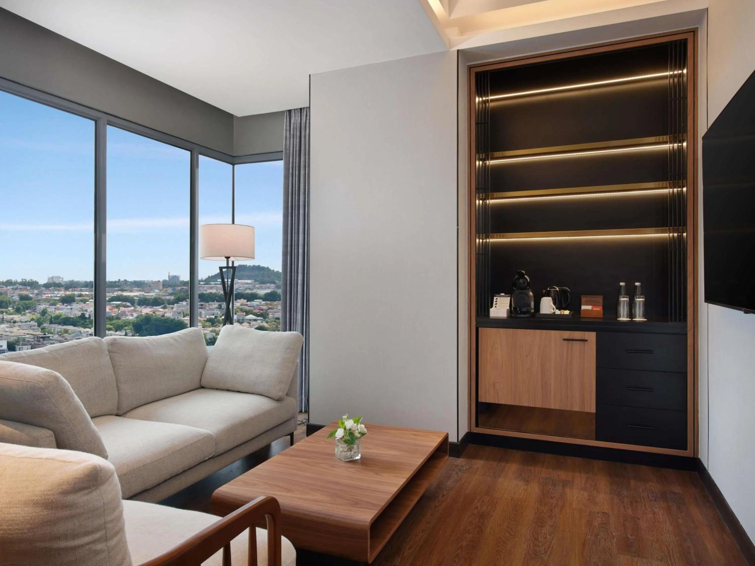 Living room in Grand Mercure Batam Centre