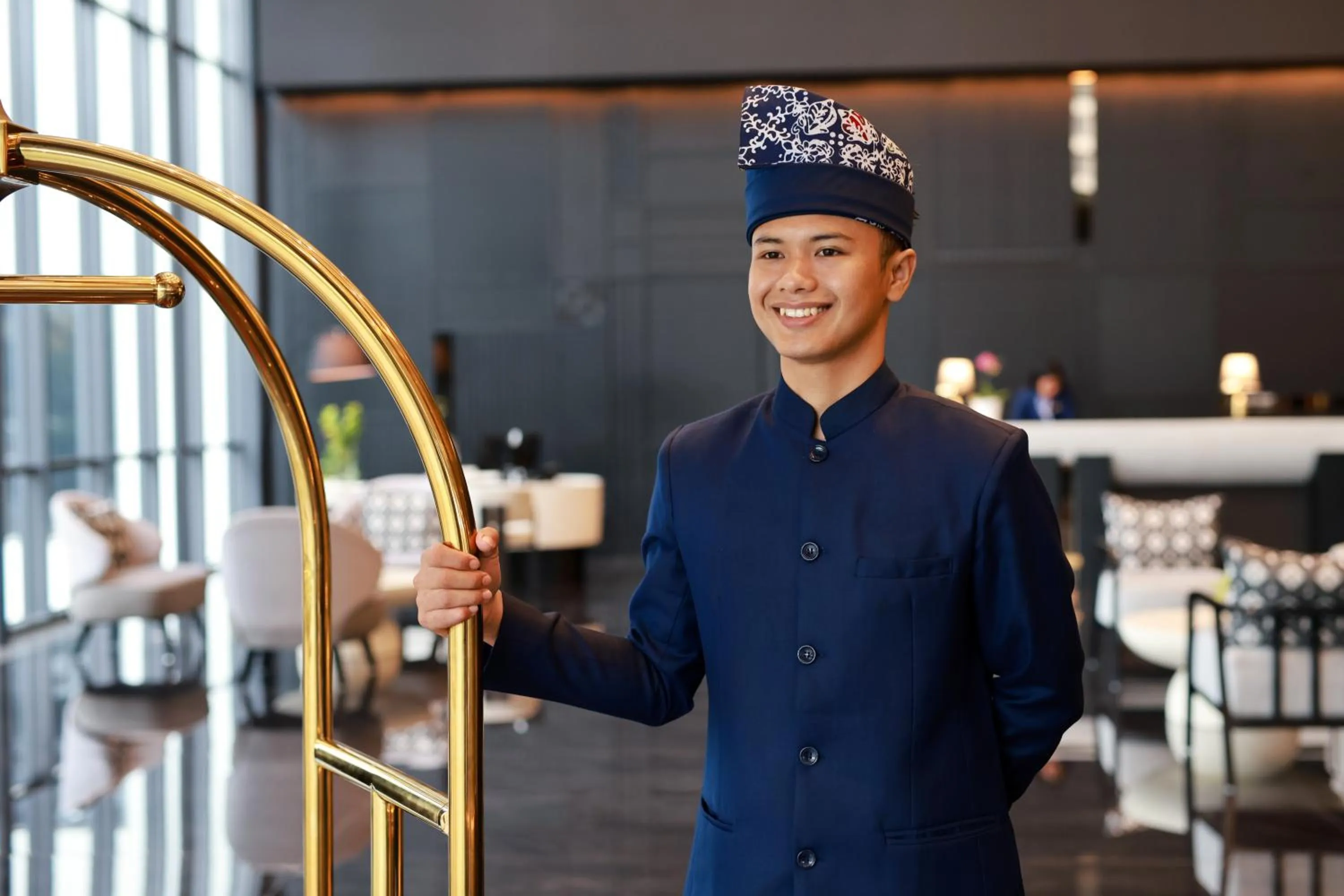 Lobby or reception in Grand Mercure Batam Centre