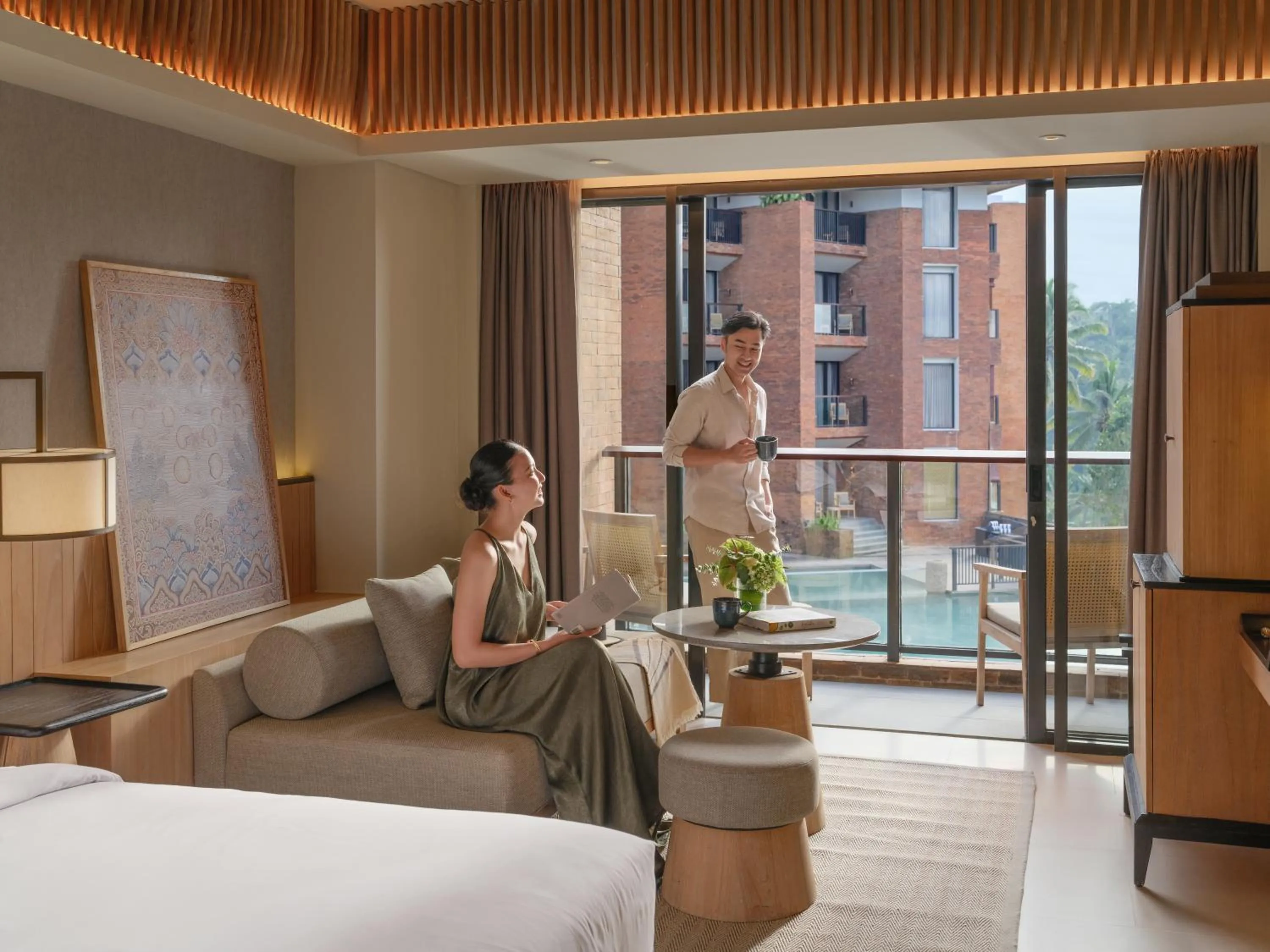 Bed in Novotel Bali Ubud Resort