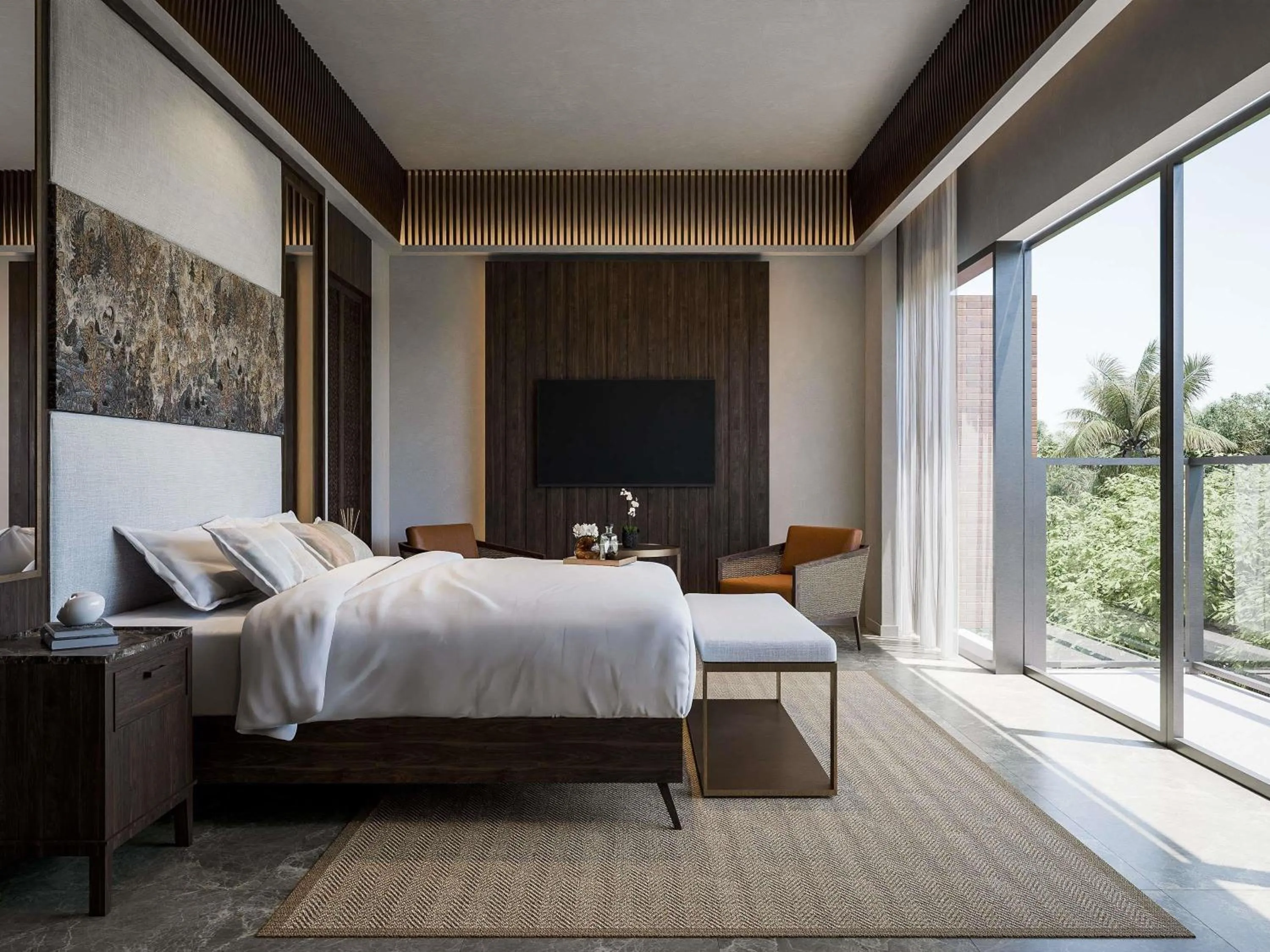 Photo of the whole room, Bed in Novotel Bali Ubud Resort