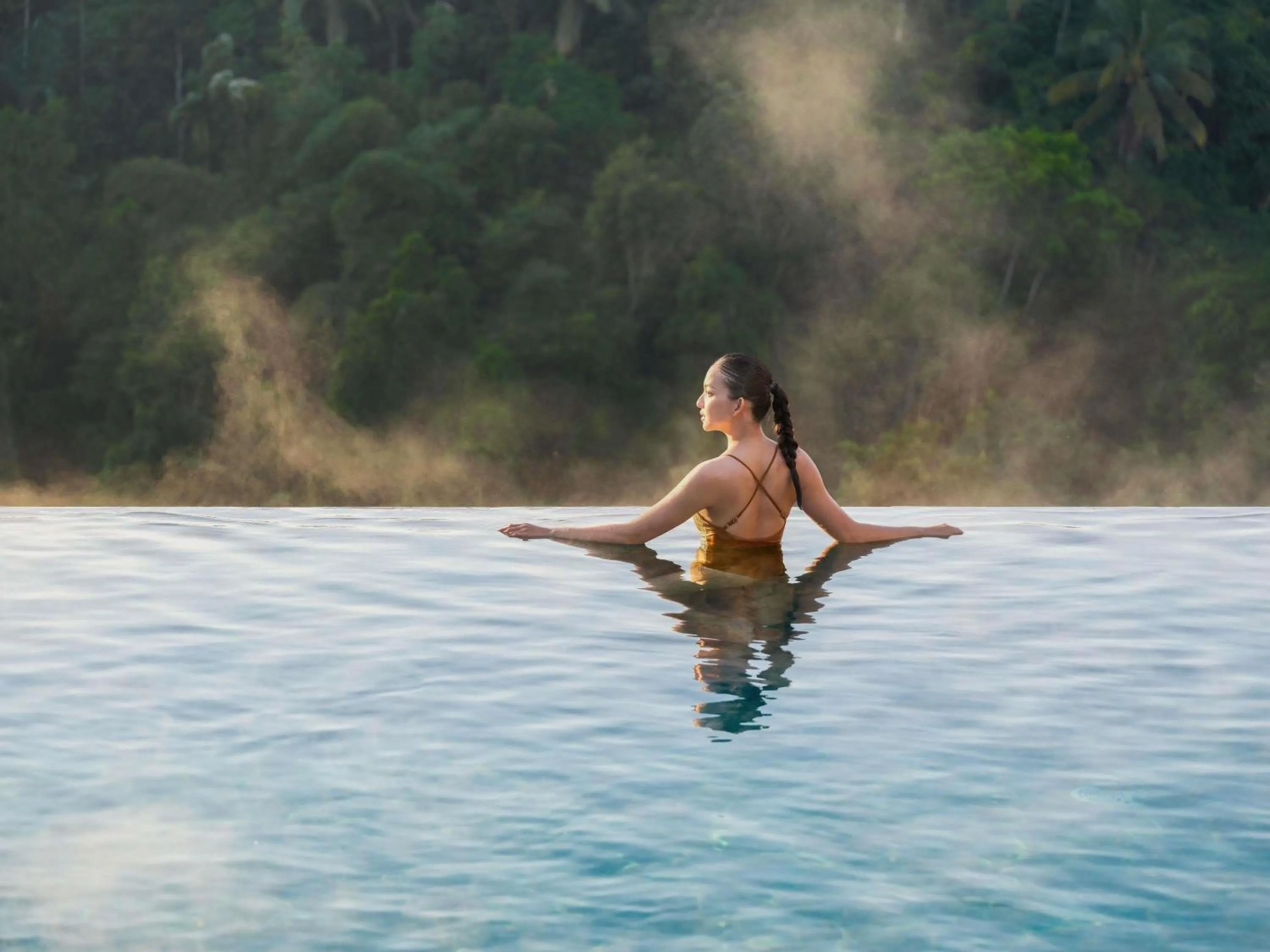 Pool view in Novotel Bali Ubud Resort