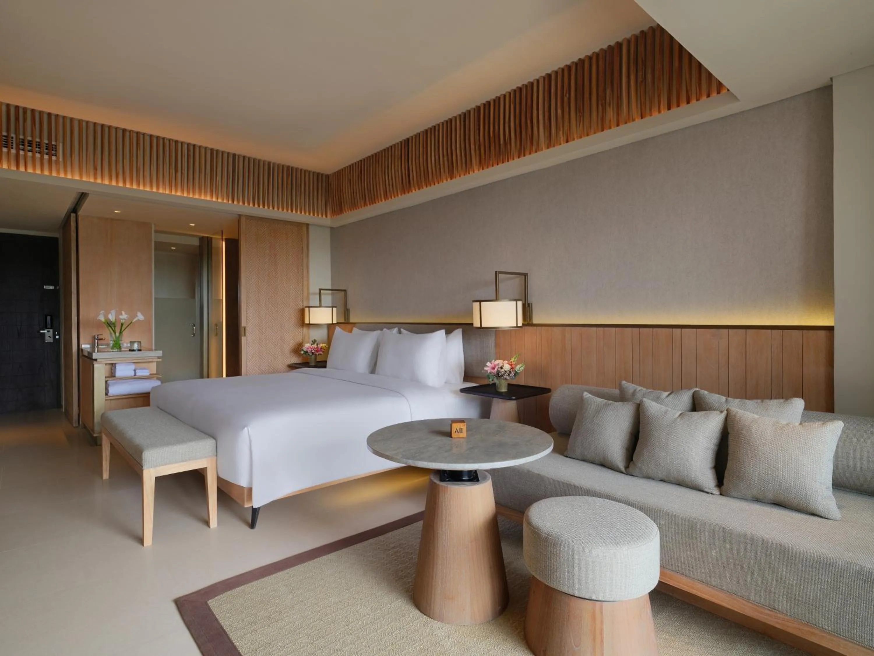 Bed in Novotel Bali Ubud Resort