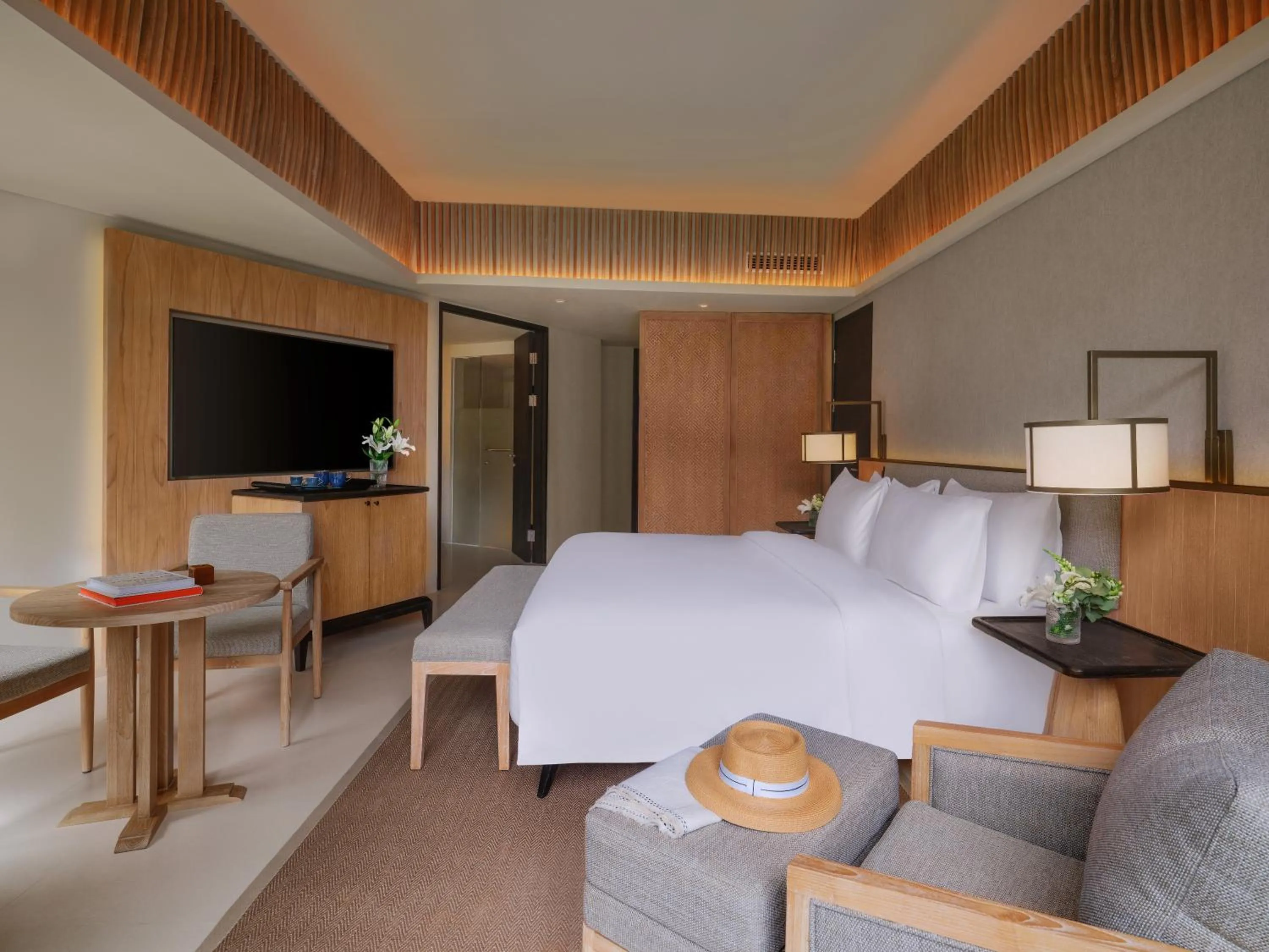 Bed in Novotel Bali Ubud Resort