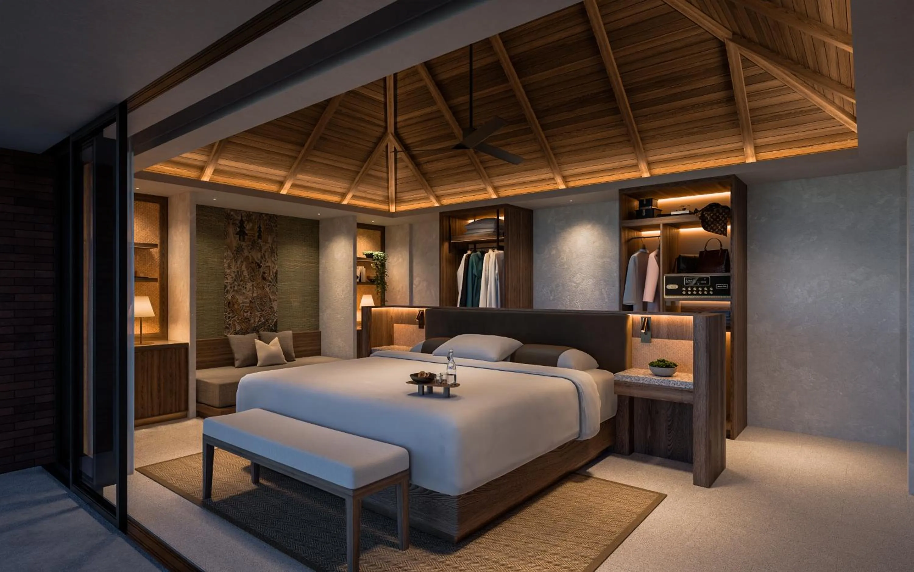 Bed in Novotel Bali Ubud Resort