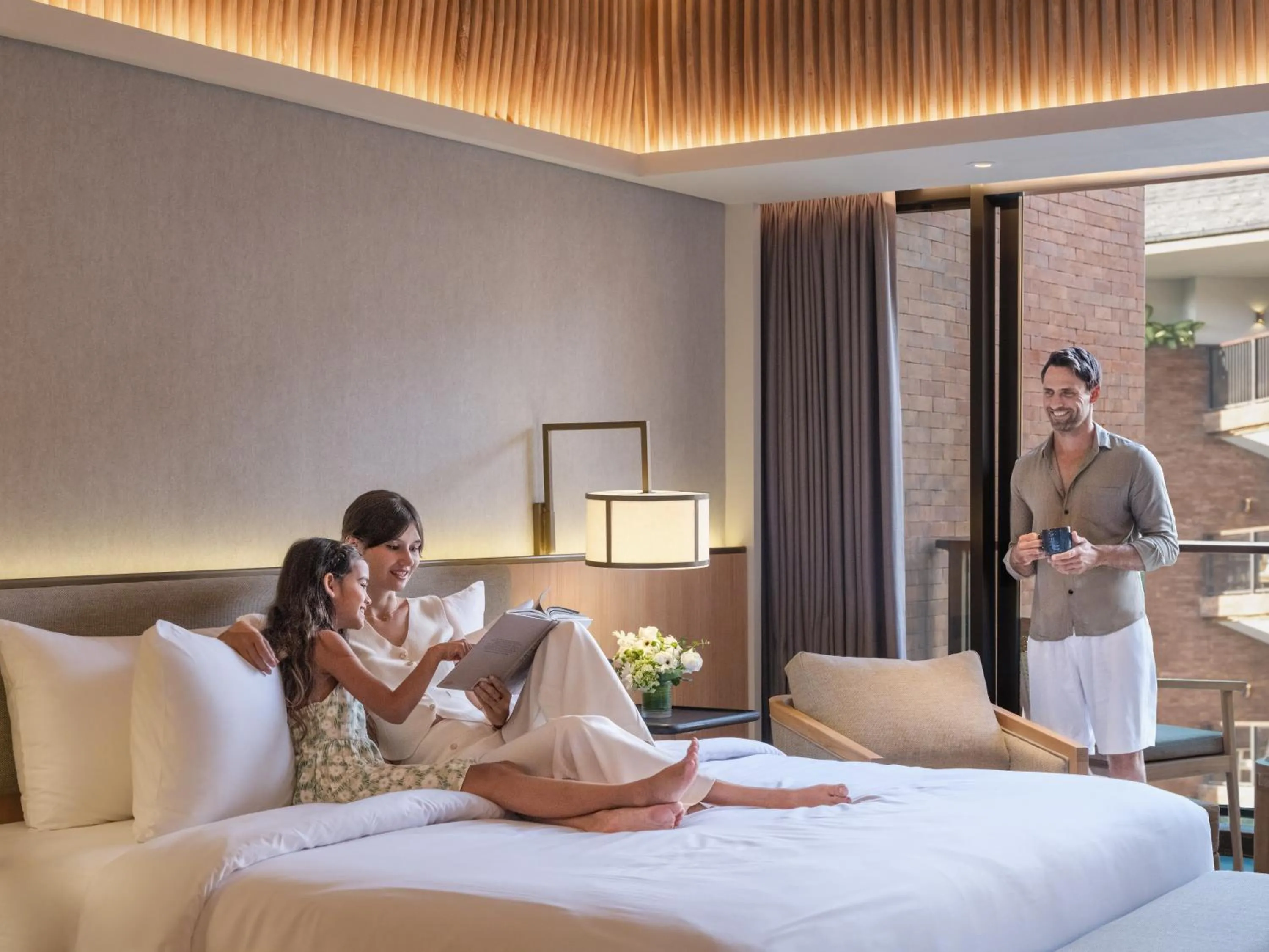 Bed in Novotel Bali Ubud Resort