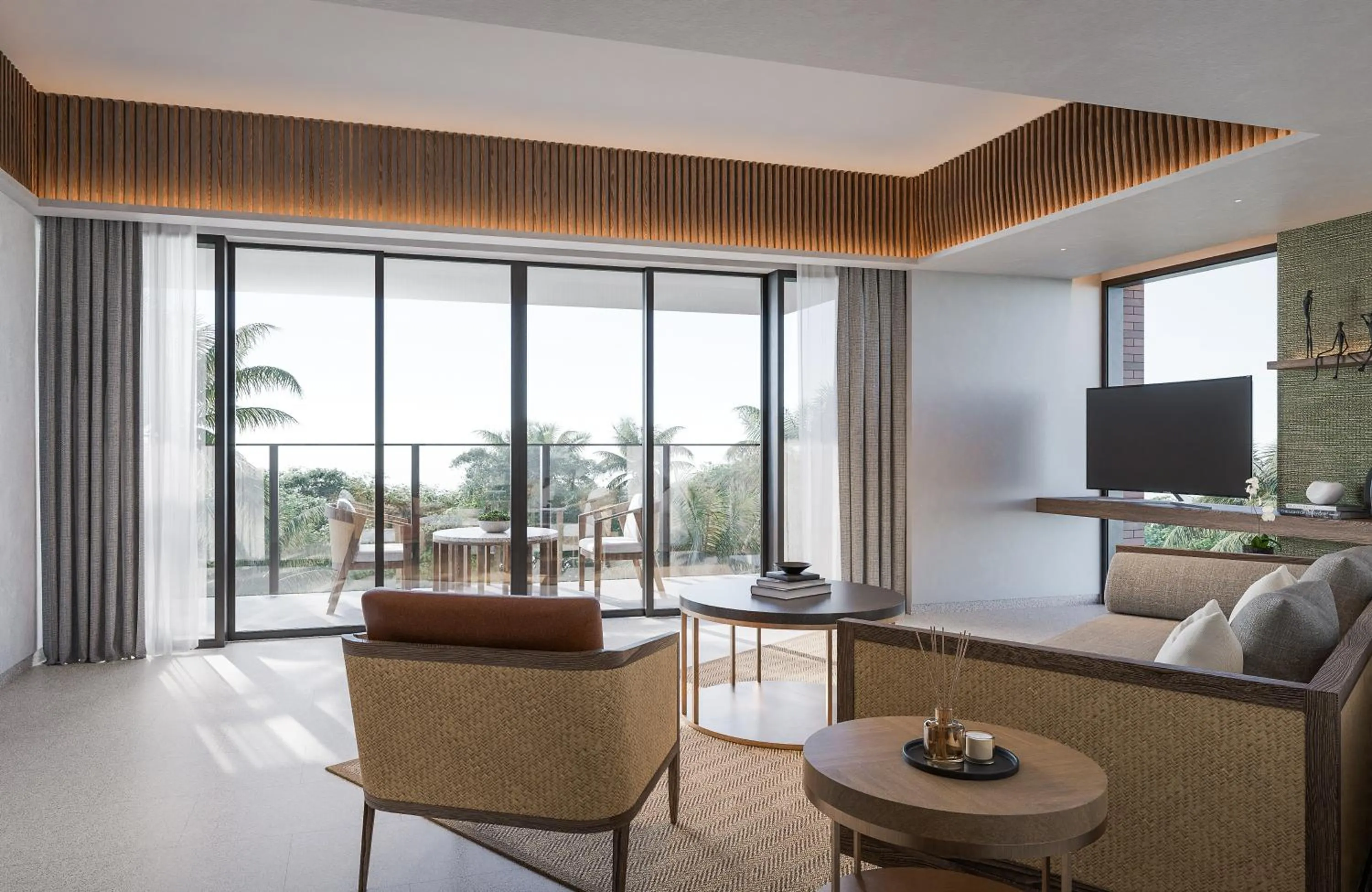 Living room in Novotel Bali Ubud Resort