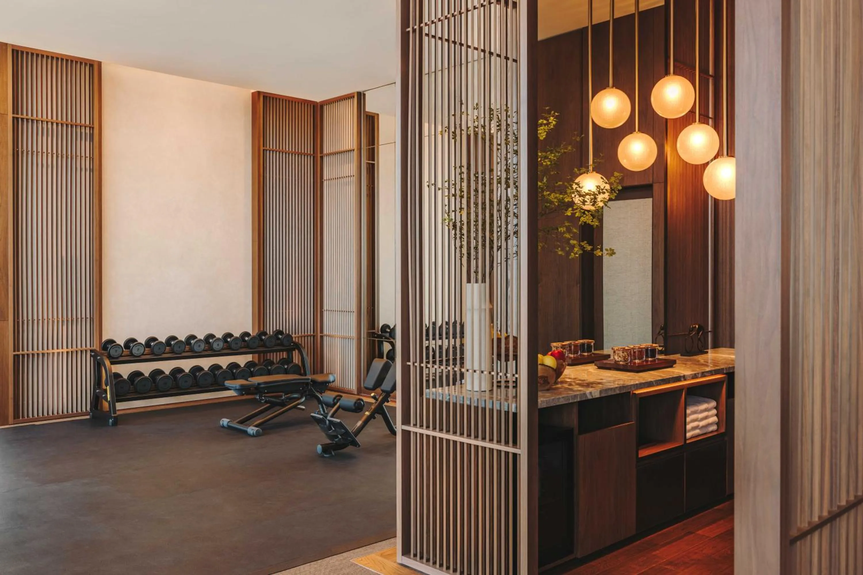Fitness centre/facilities in Fairmont Tokyo