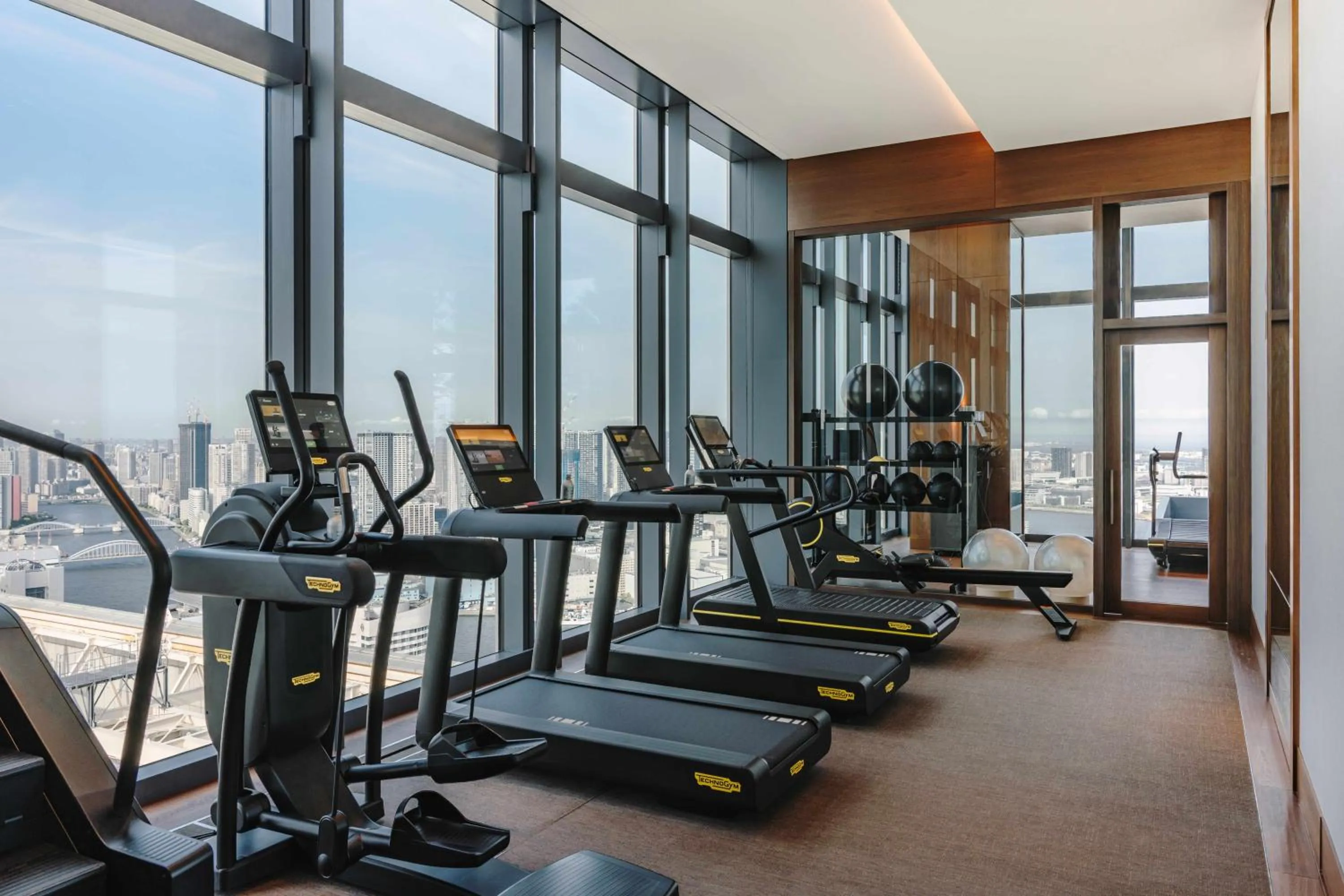 Fitness centre/facilities in Fairmont Tokyo