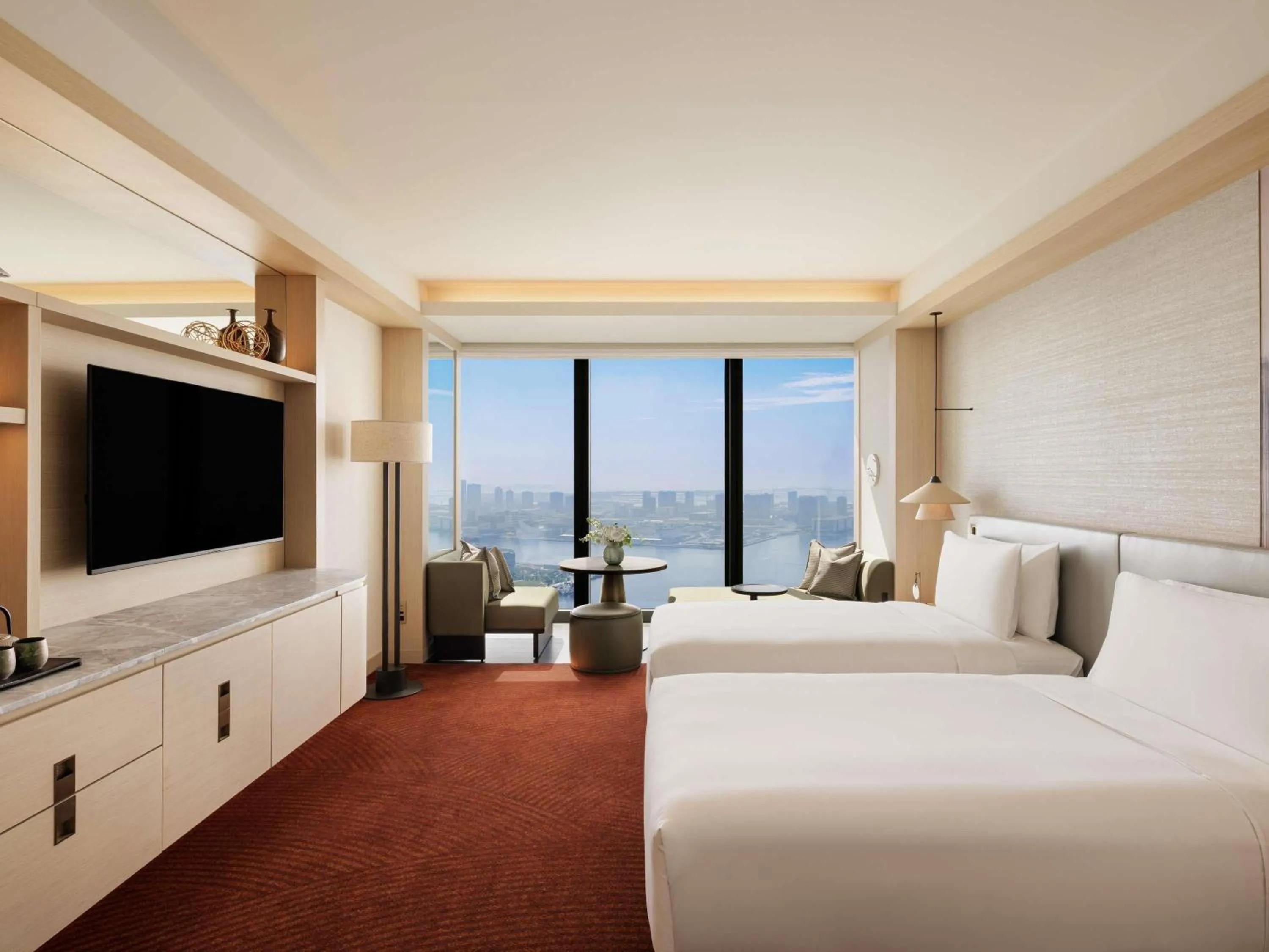 Bedroom, Bed in Fairmont Tokyo