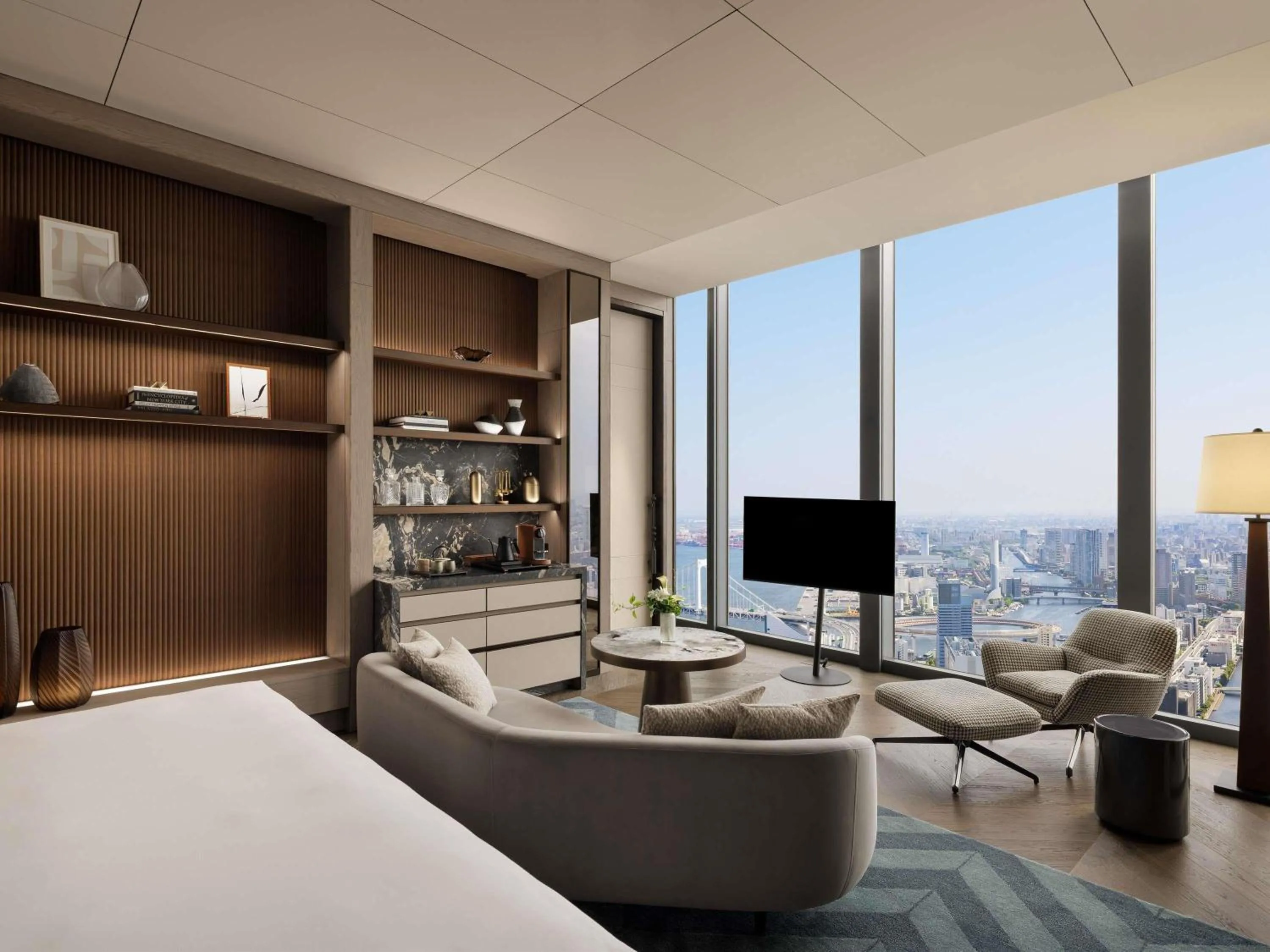 Bedroom in Fairmont Tokyo