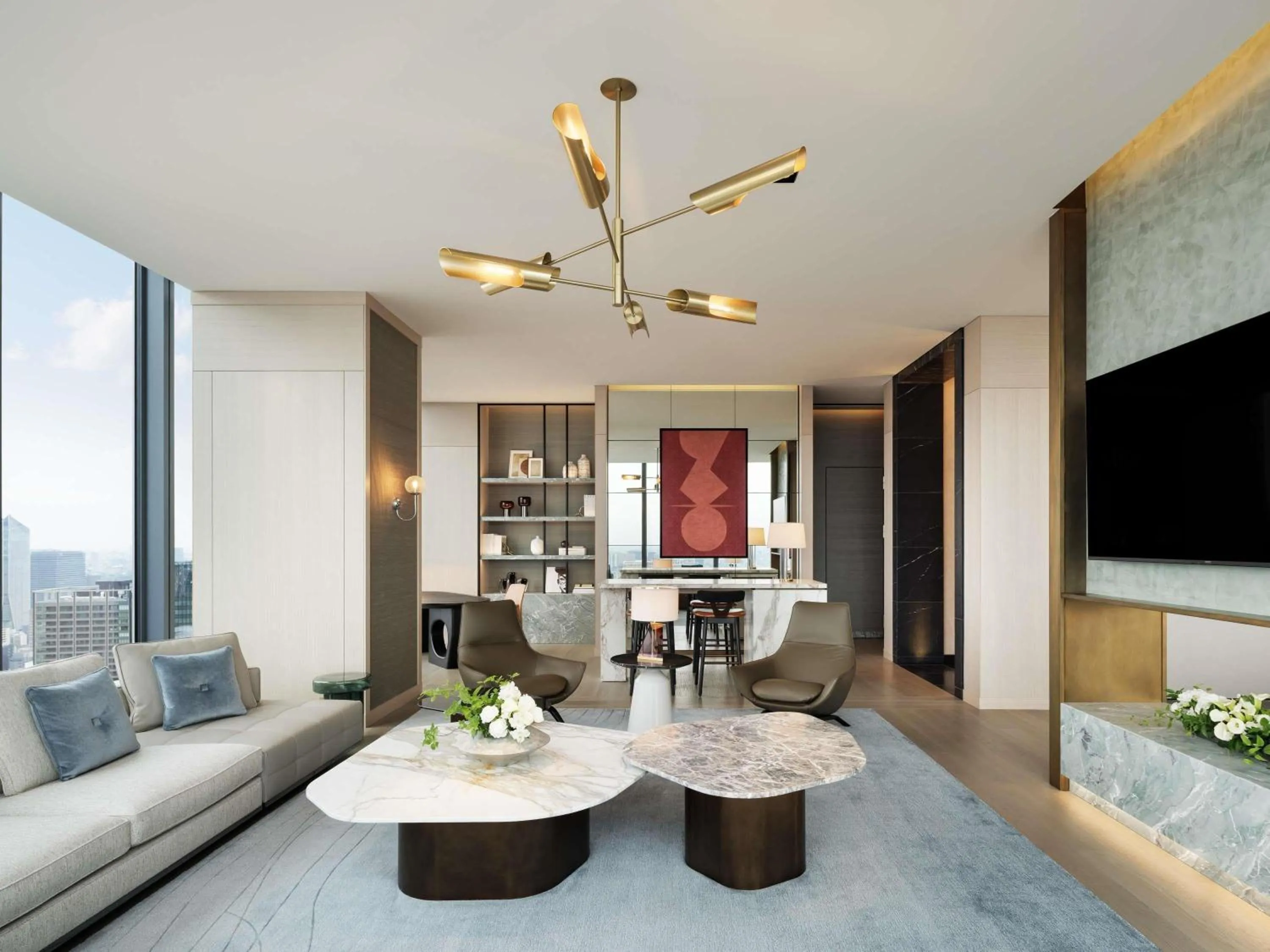 Bedroom in Fairmont Tokyo