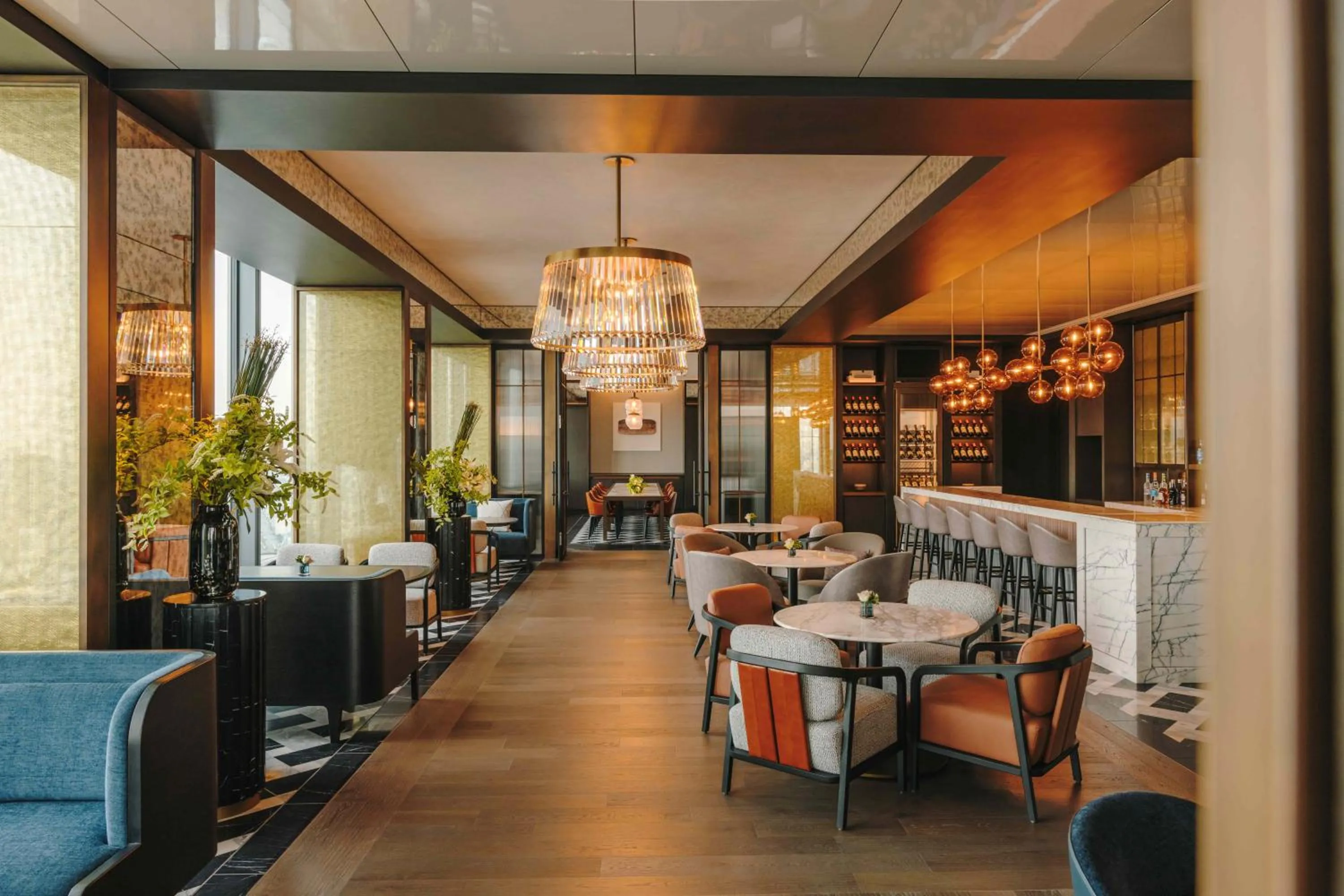 Lounge or bar in Fairmont Tokyo