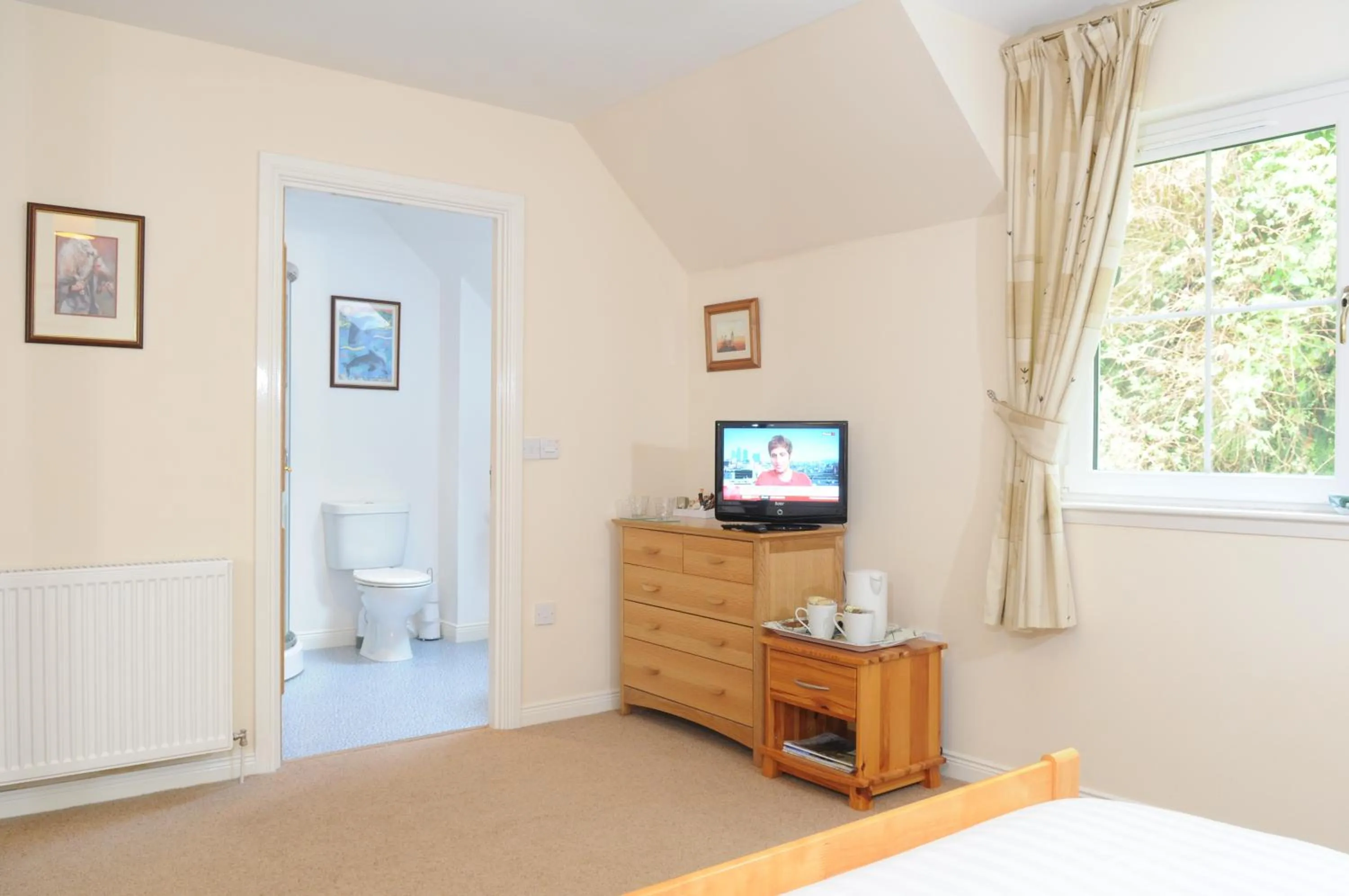 Decorative detail, Bed in Stonewater House Vegan Bed and Breakfast