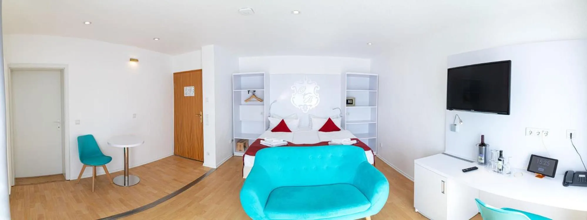 Bedroom in Ostseehotel Baabe family & SPA
