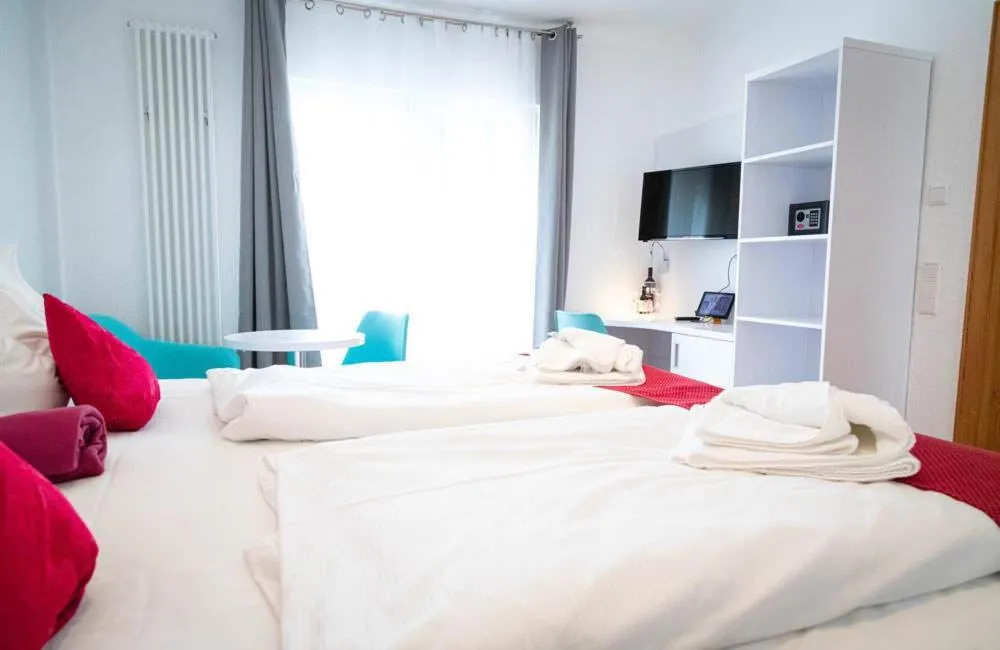 Bedroom, Bed in Ostseehotel Baabe family & SPA