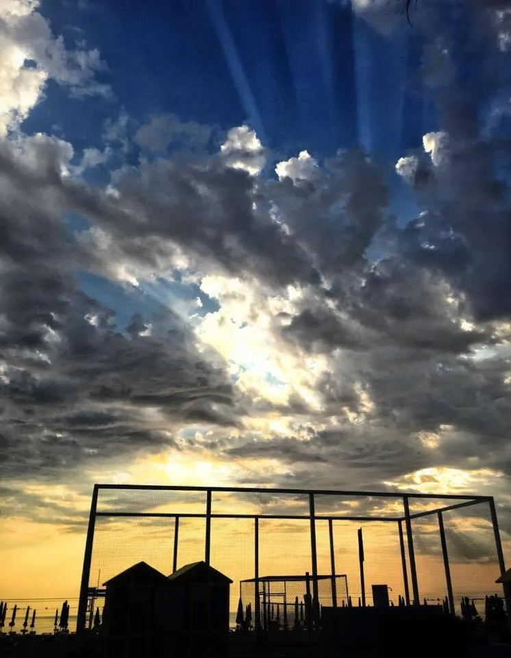 Tennis court in Hotel Dinarica