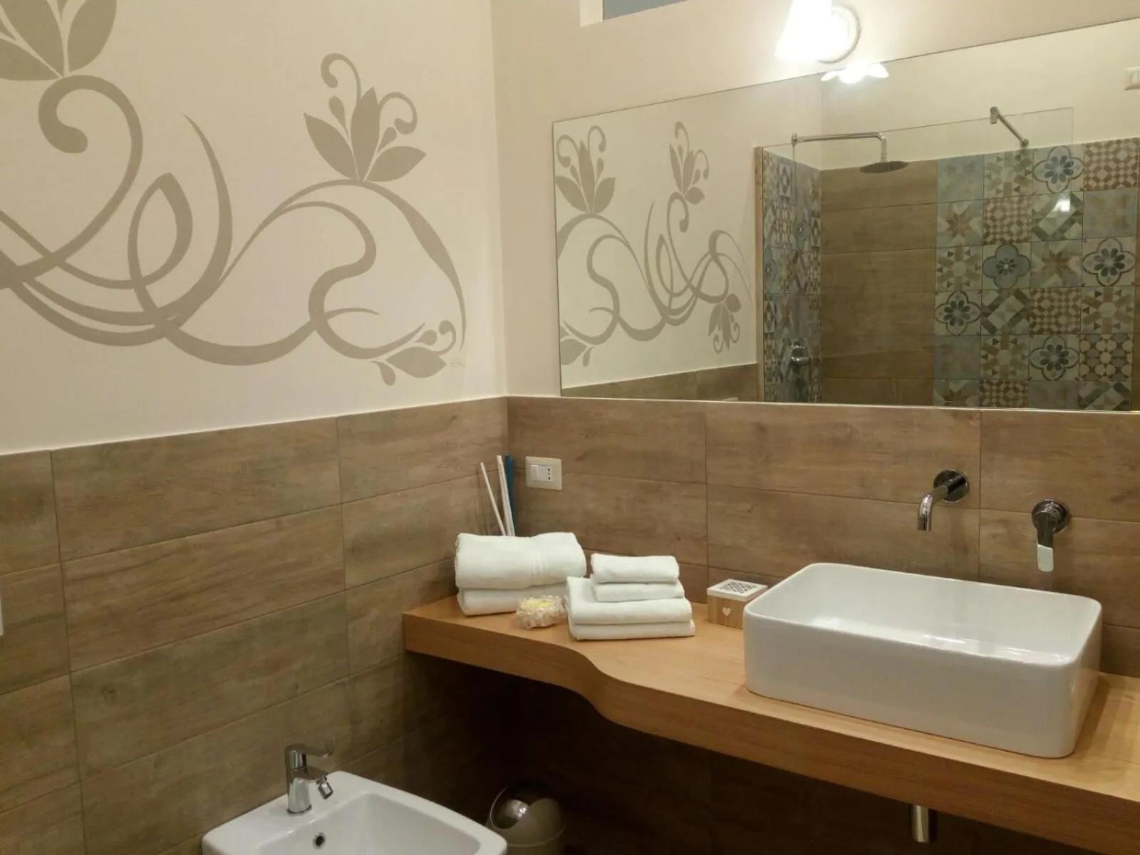Bathroom in B&B Villa Raineri