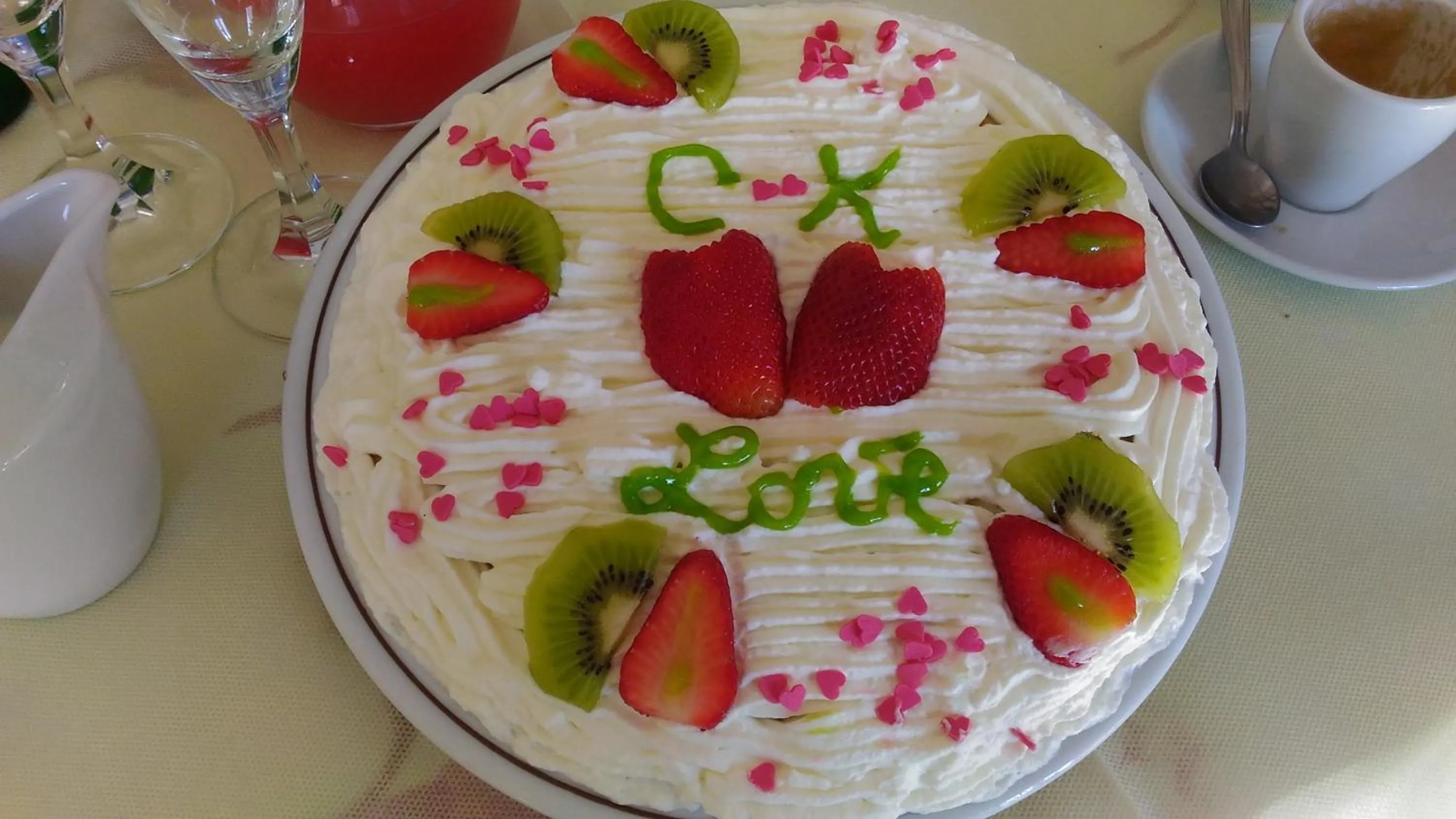 Food close-up in B&B Villa Raineri