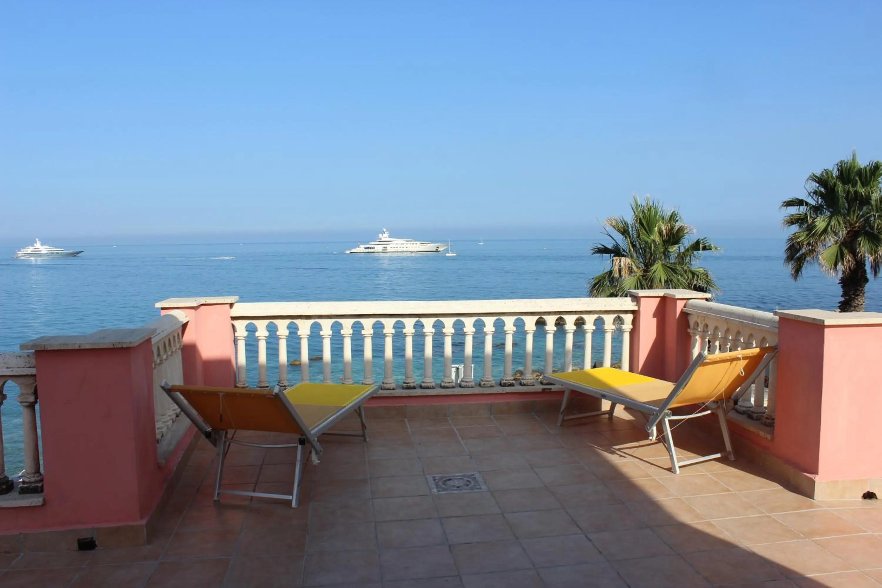 Balcony/Terrace in B&B Villa Raineri