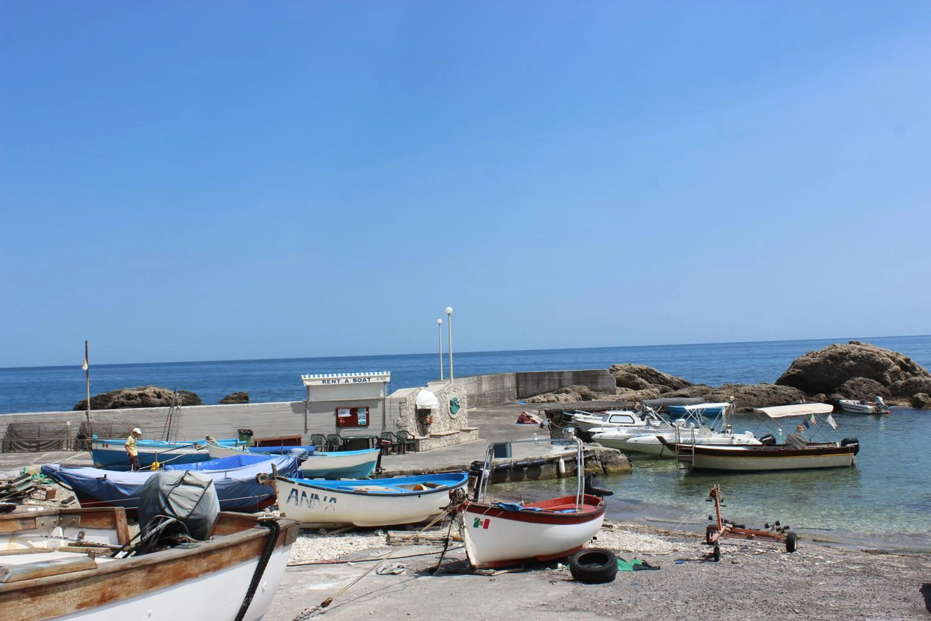 Beach in B&B Villa Raineri