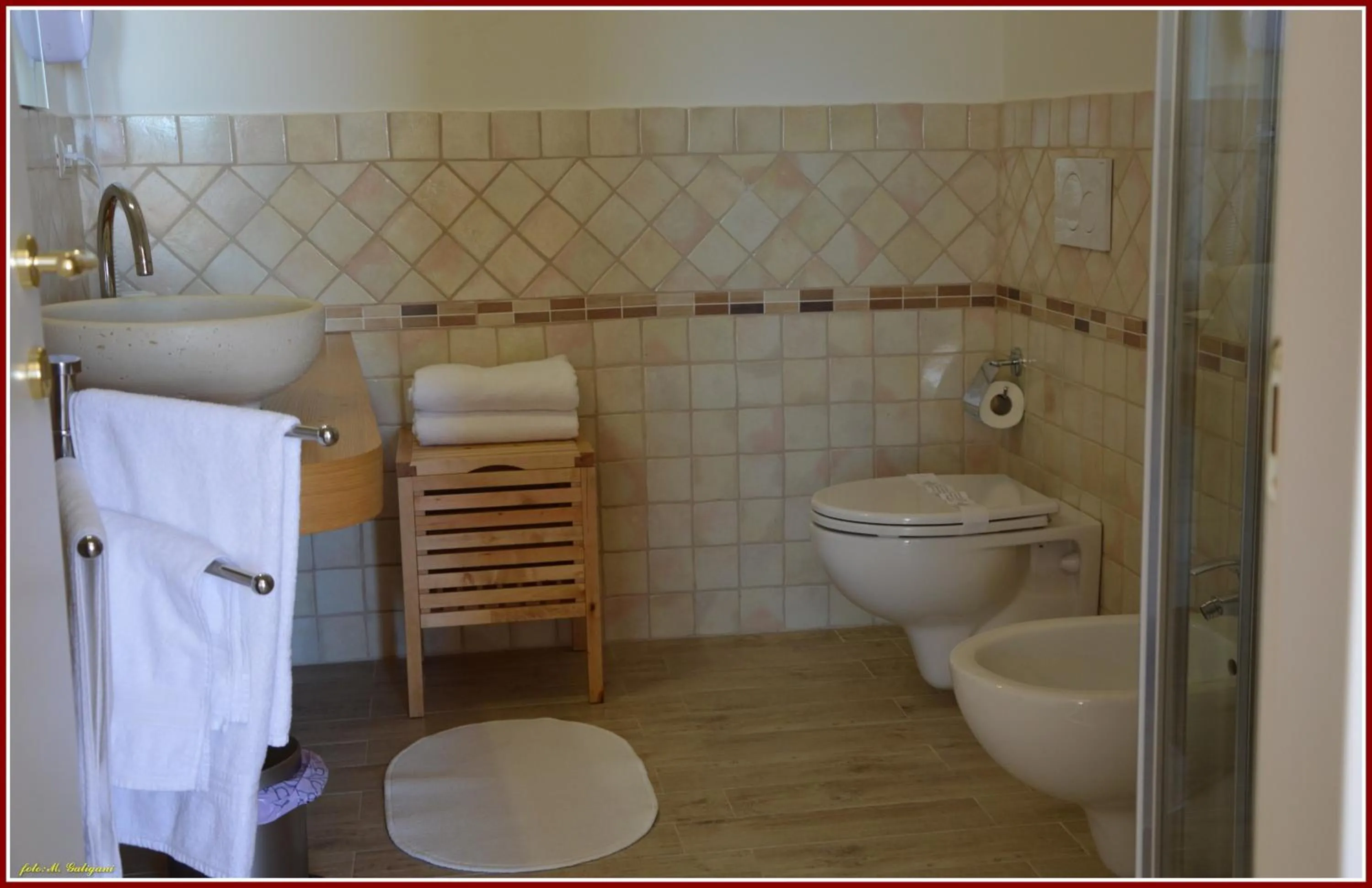 Bathroom in B&B Villa Raineri