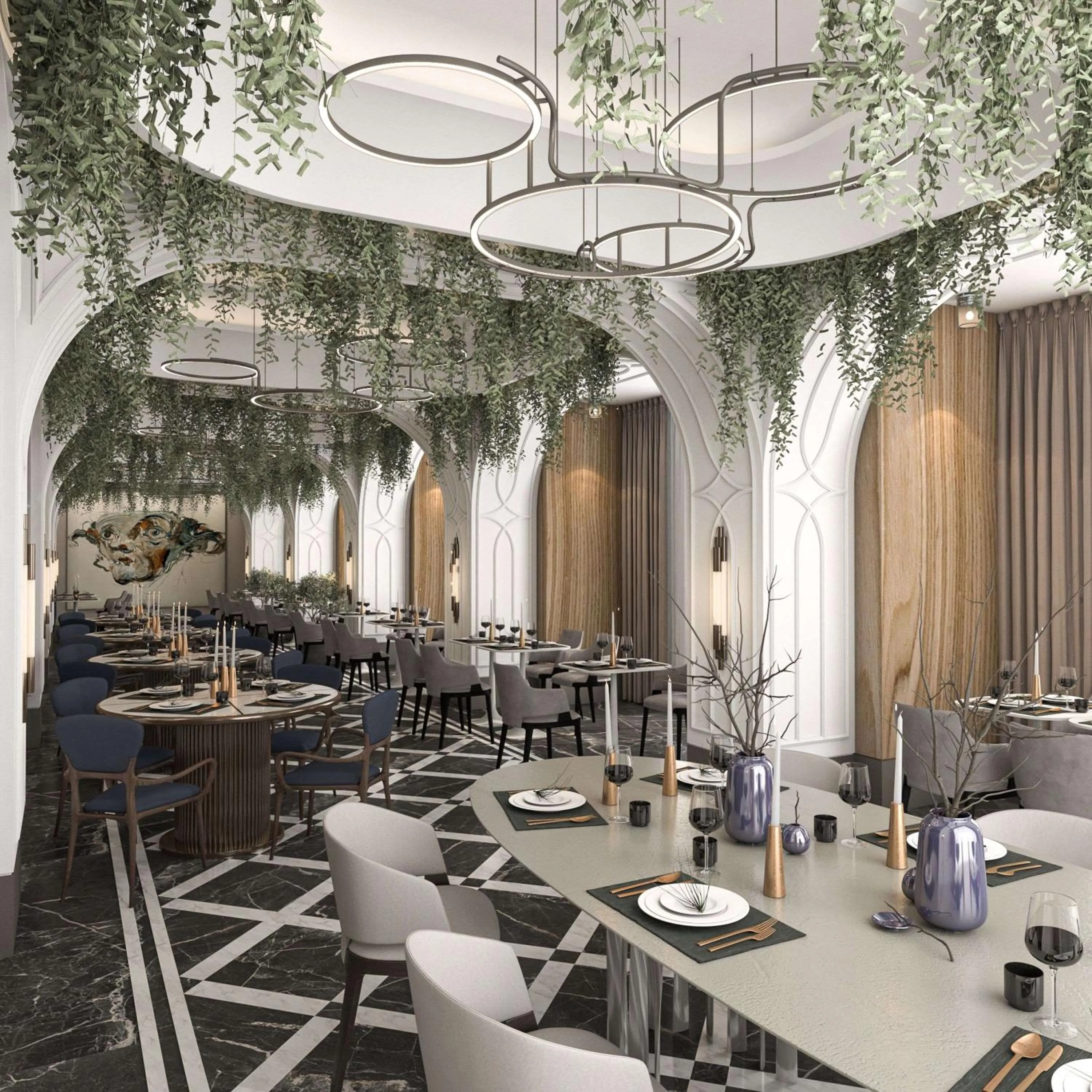 Restaurant/places to eat in Les Temps Istanbul Karakoy, Curio Collection By Hilton