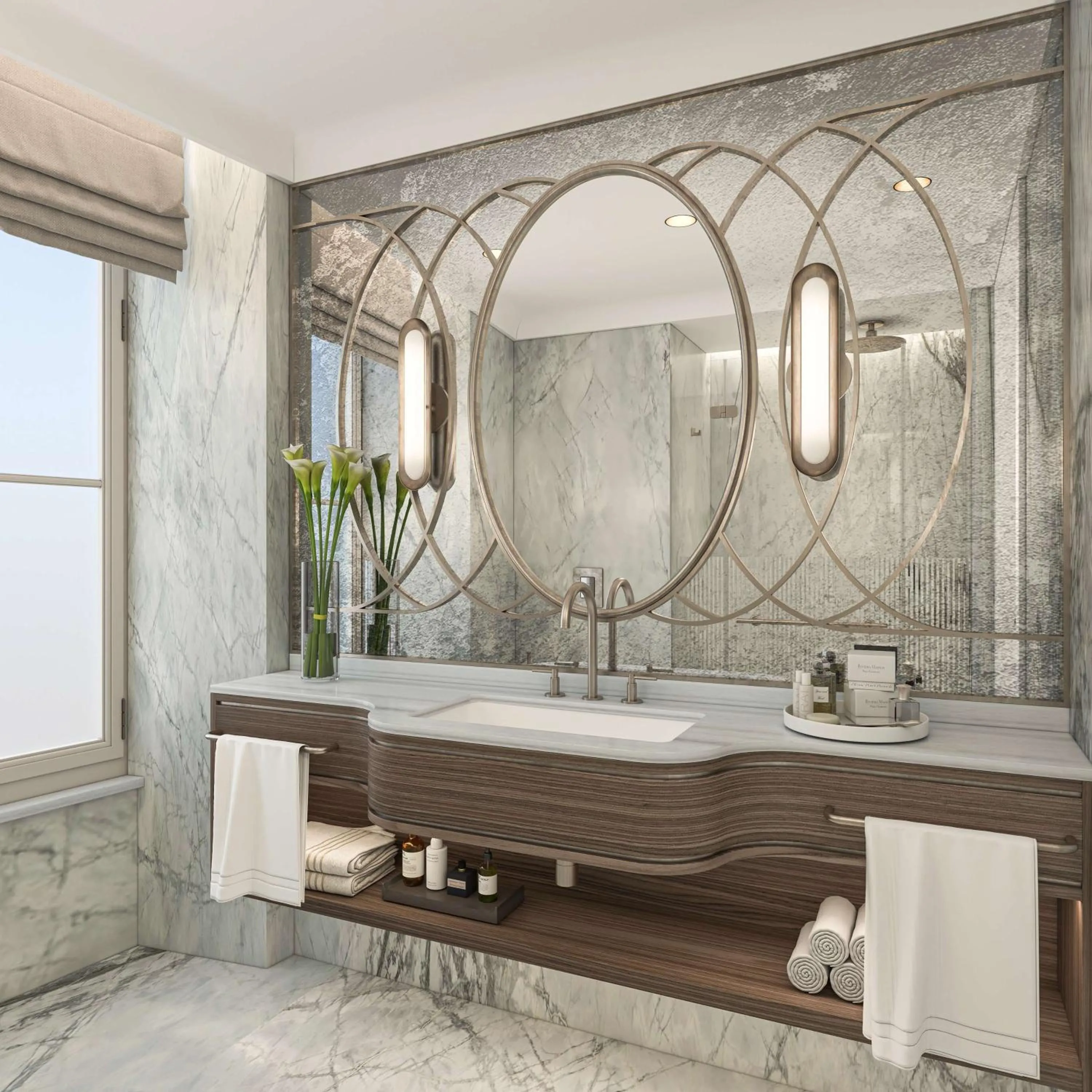 Bathroom in Les Temps Istanbul Karakoy, Curio Collection By Hilton