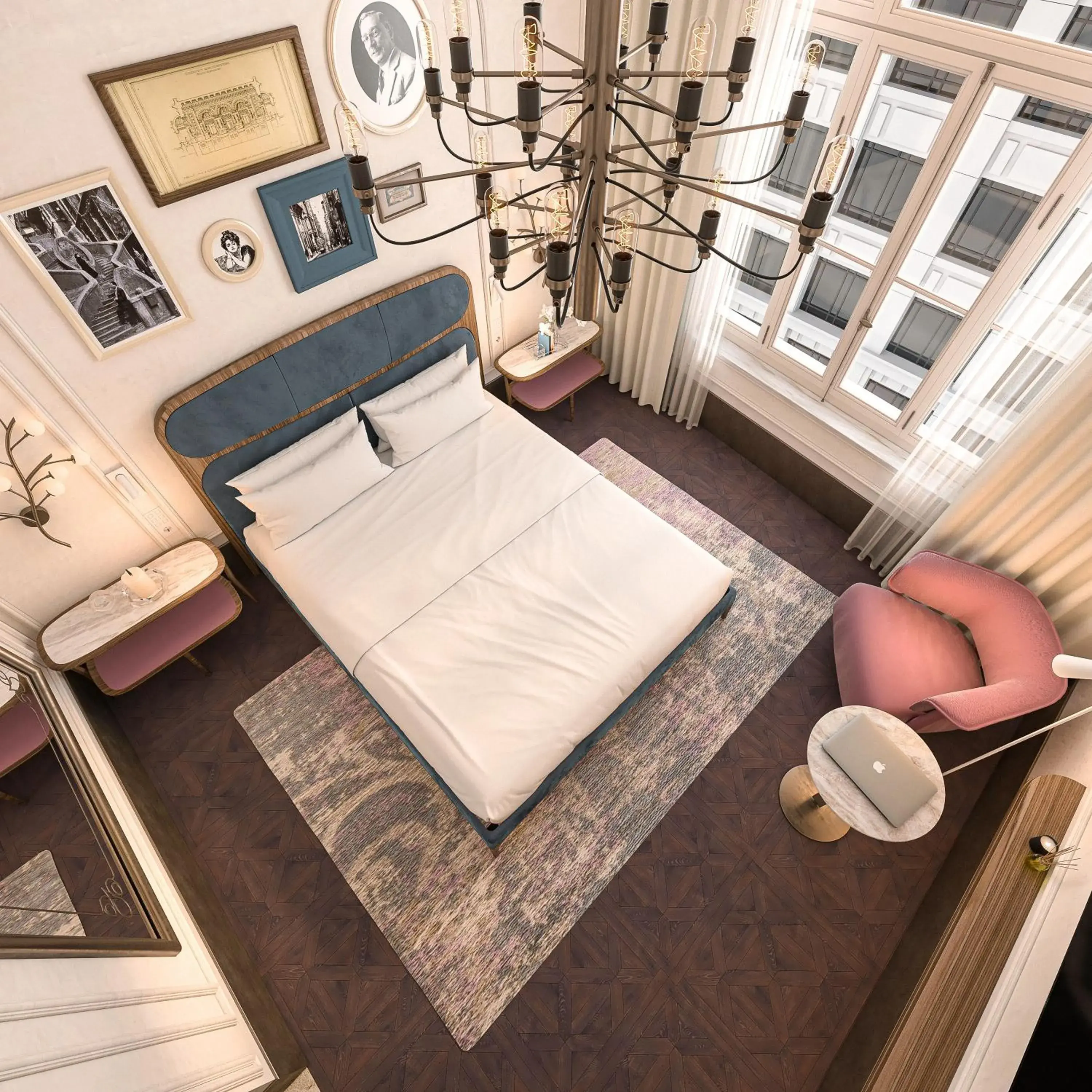 Twin Room in Les Temps Istanbul Karakoy, Curio Collection By Hilton Twin Room in Les Temps Istanbul Karakoy, Curio Collection By Hilton