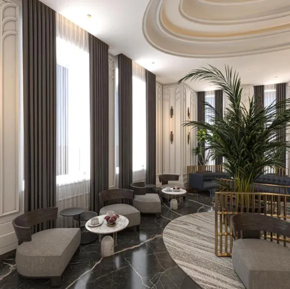Seating area in Les Temps Istanbul Karakoy, Curio Collection By Hilton
