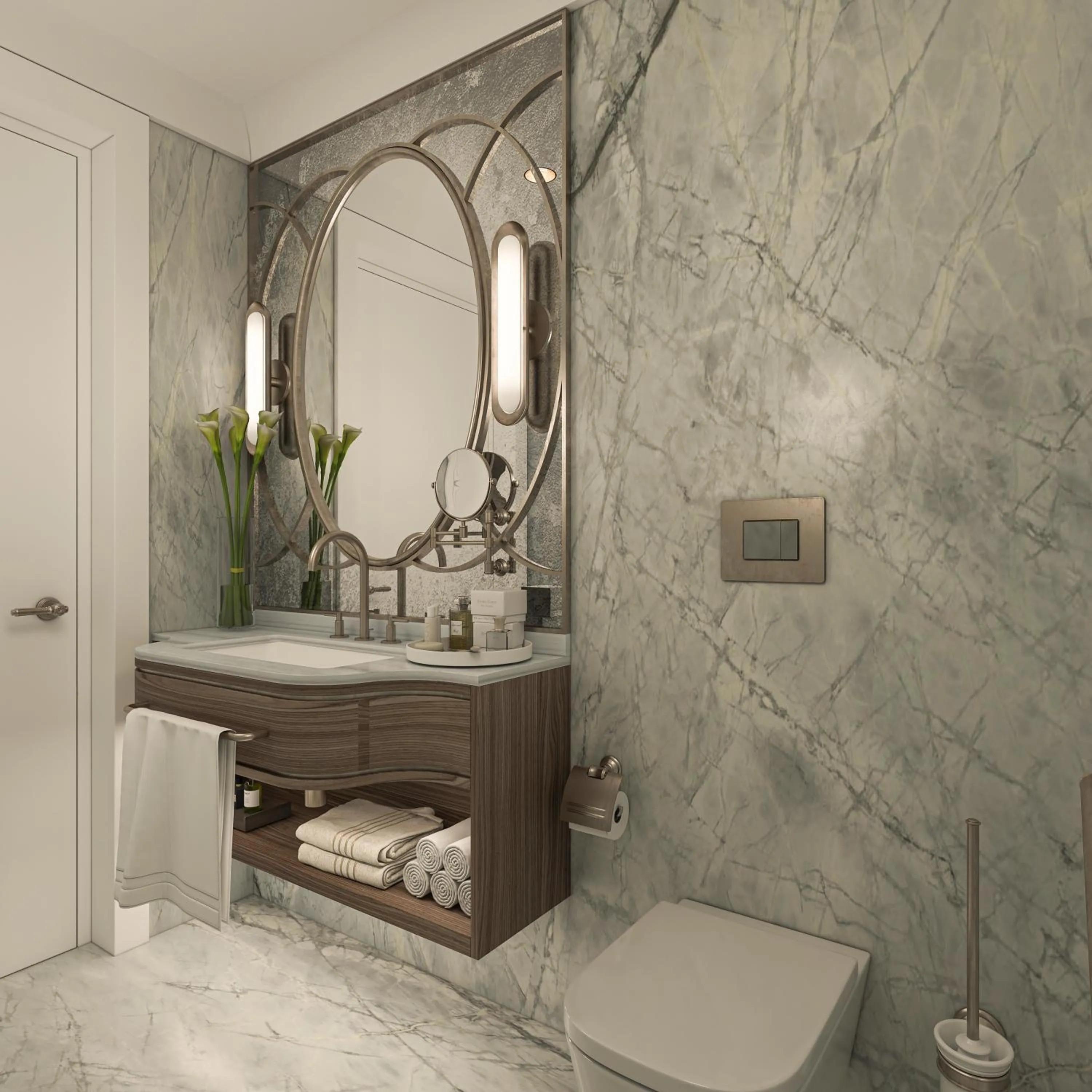 Shower in Les Temps Istanbul Karakoy, Curio Collection By Hilton