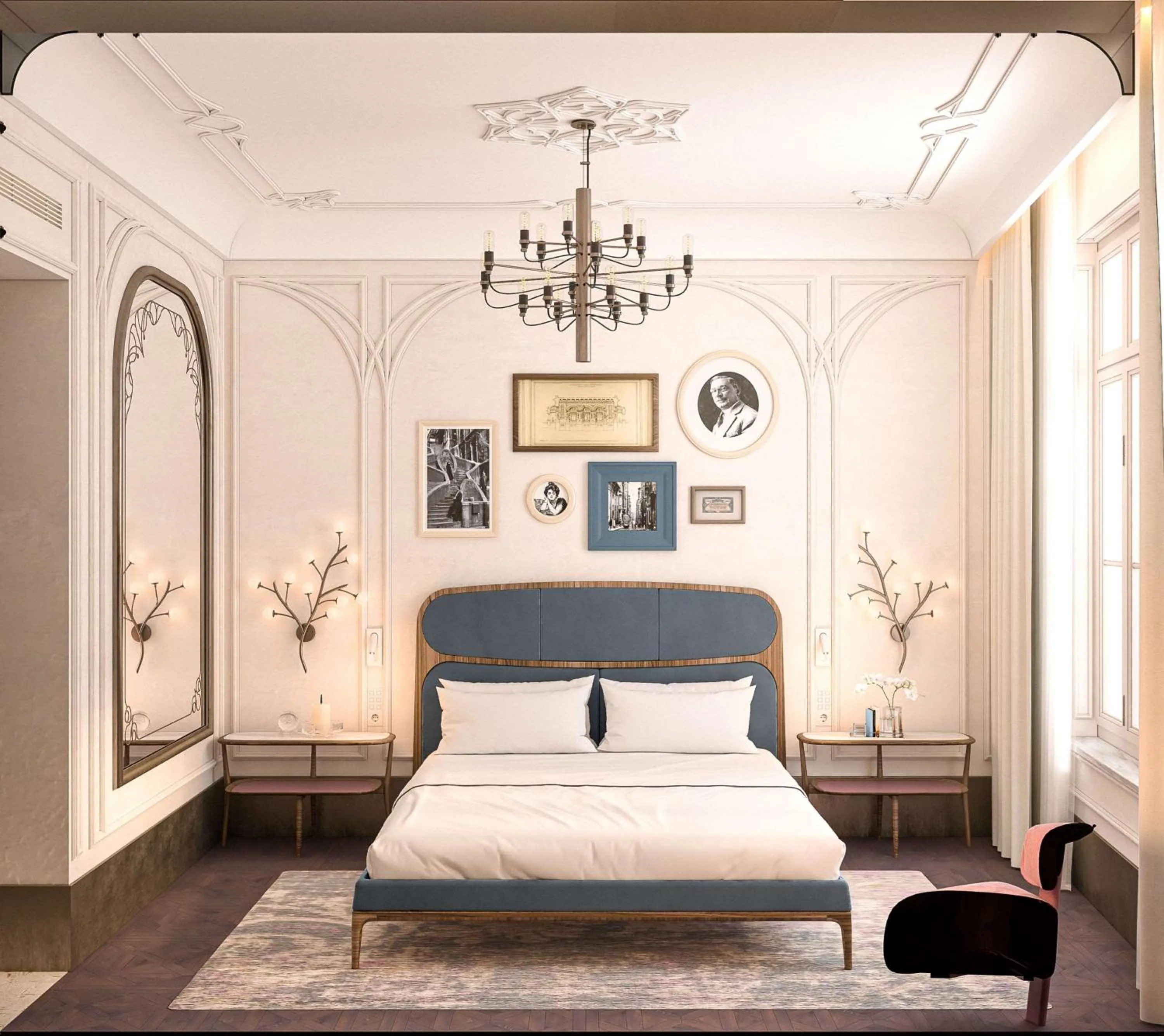 Bed in Les Temps Istanbul Karakoy, Curio Collection By Hilton