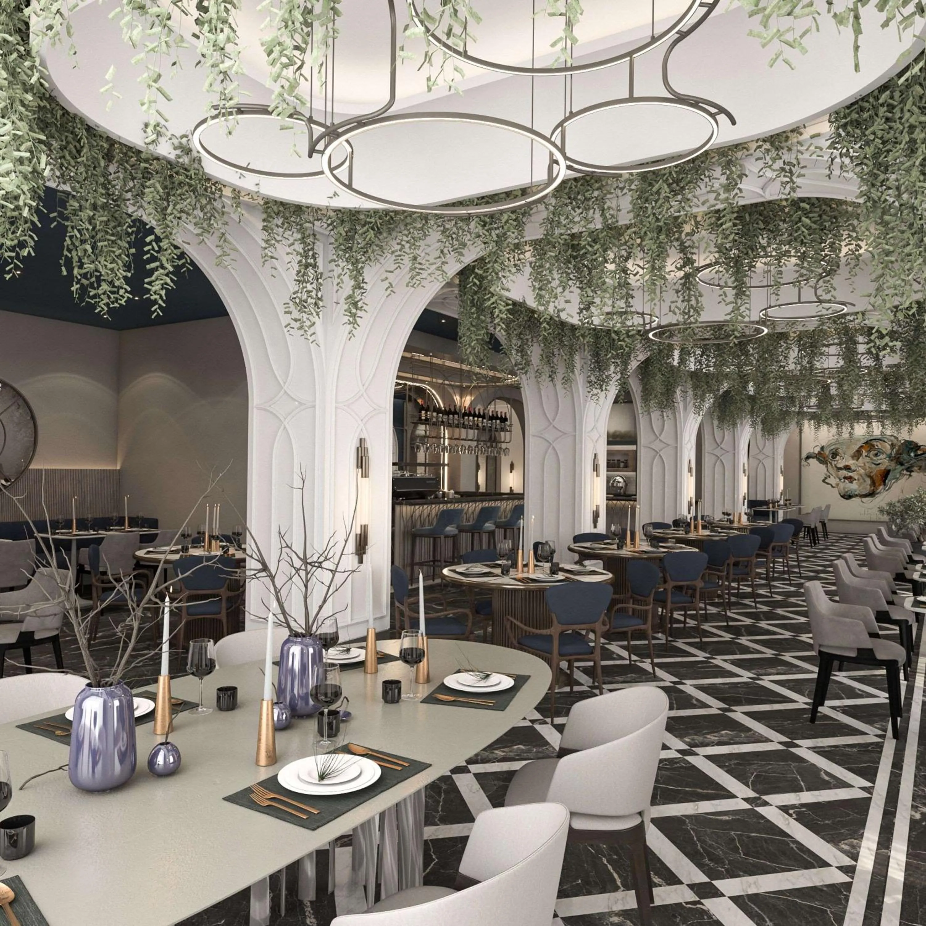 Restaurant/places to eat in Les Temps Istanbul Karakoy, Curio Collection By Hilton