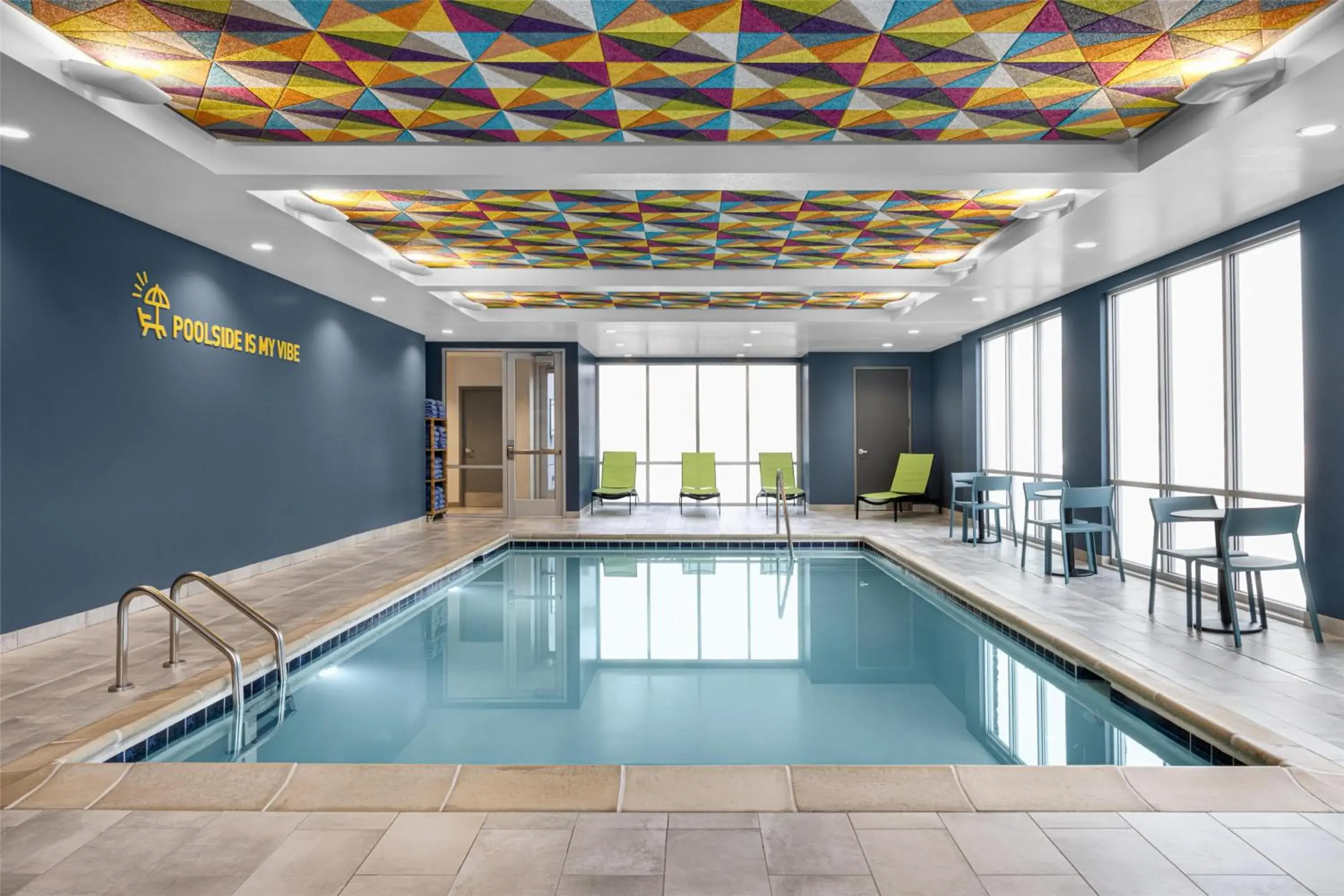 Pool view in Home2 Suites By Hilton Dry Ridge Pool view in Home2 Suites By Hilton Dry Ridge