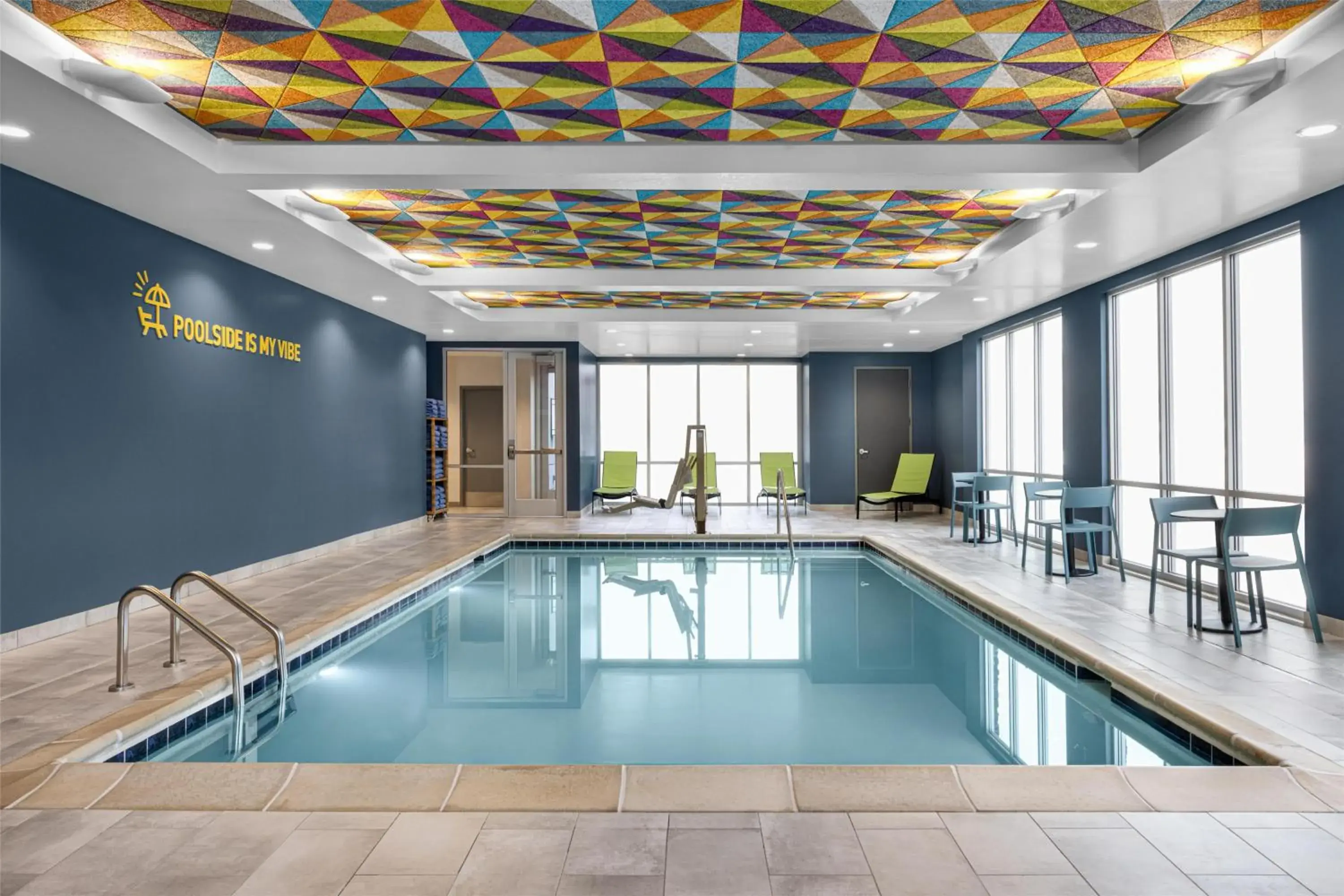 Pool view in Home2 Suites By Hilton Dry Ridge Pool view in Home2 Suites By Hilton Dry Ridge