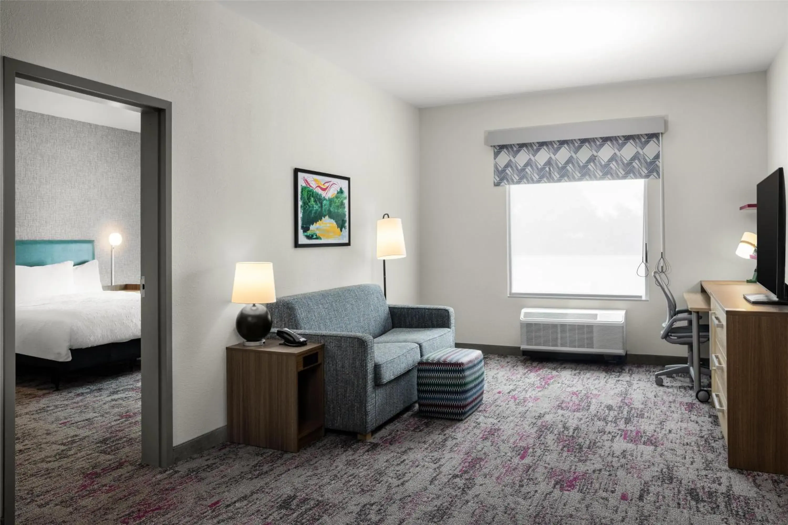 Living room, Bed in Home2 Suites By Hilton Dry Ridge Living room, Bed in Home2 Suites By Hilton Dry Ridge