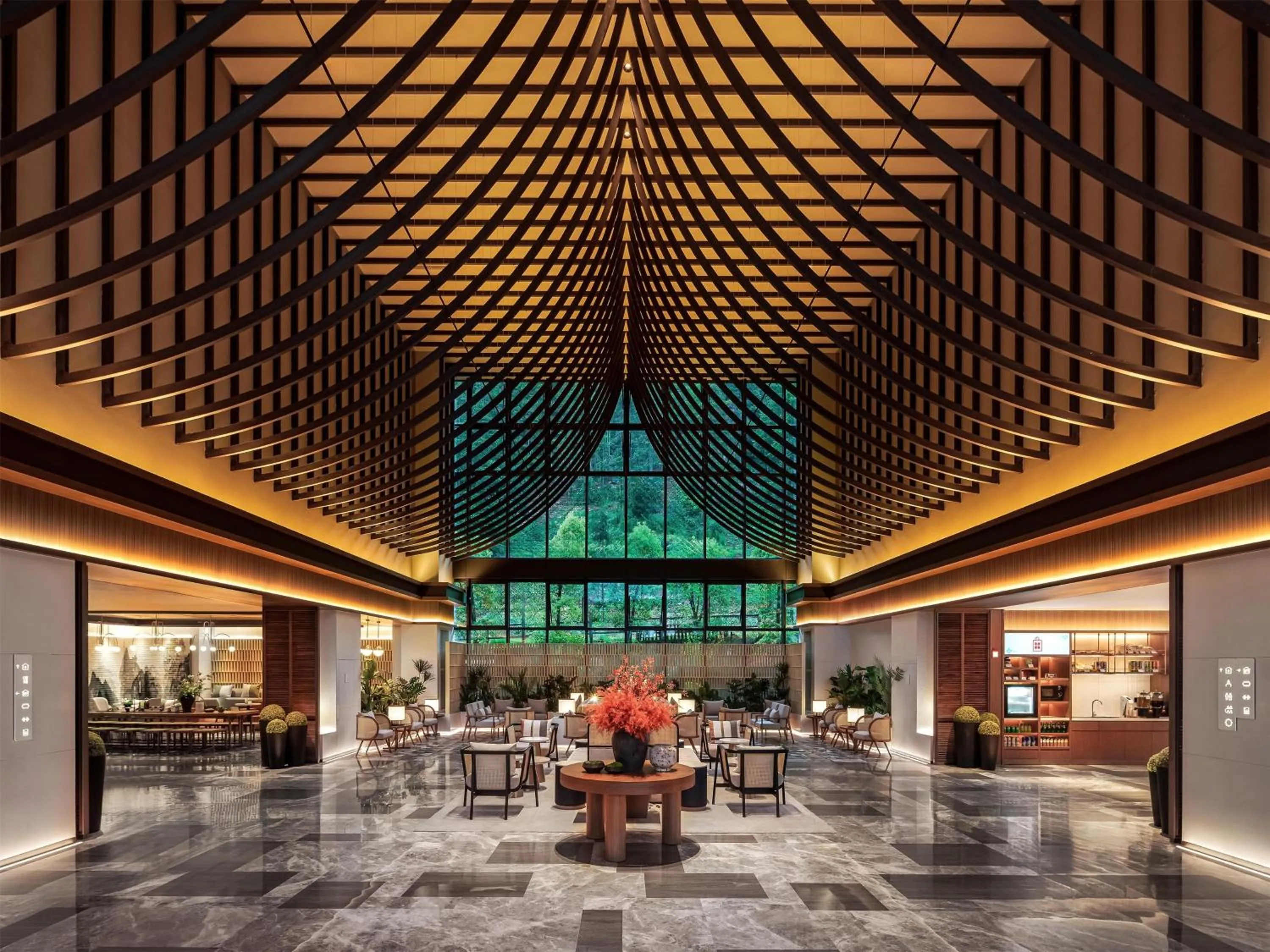 Lobby or reception in Hilton Garden Inn Zhangjiajie Wulingyuan