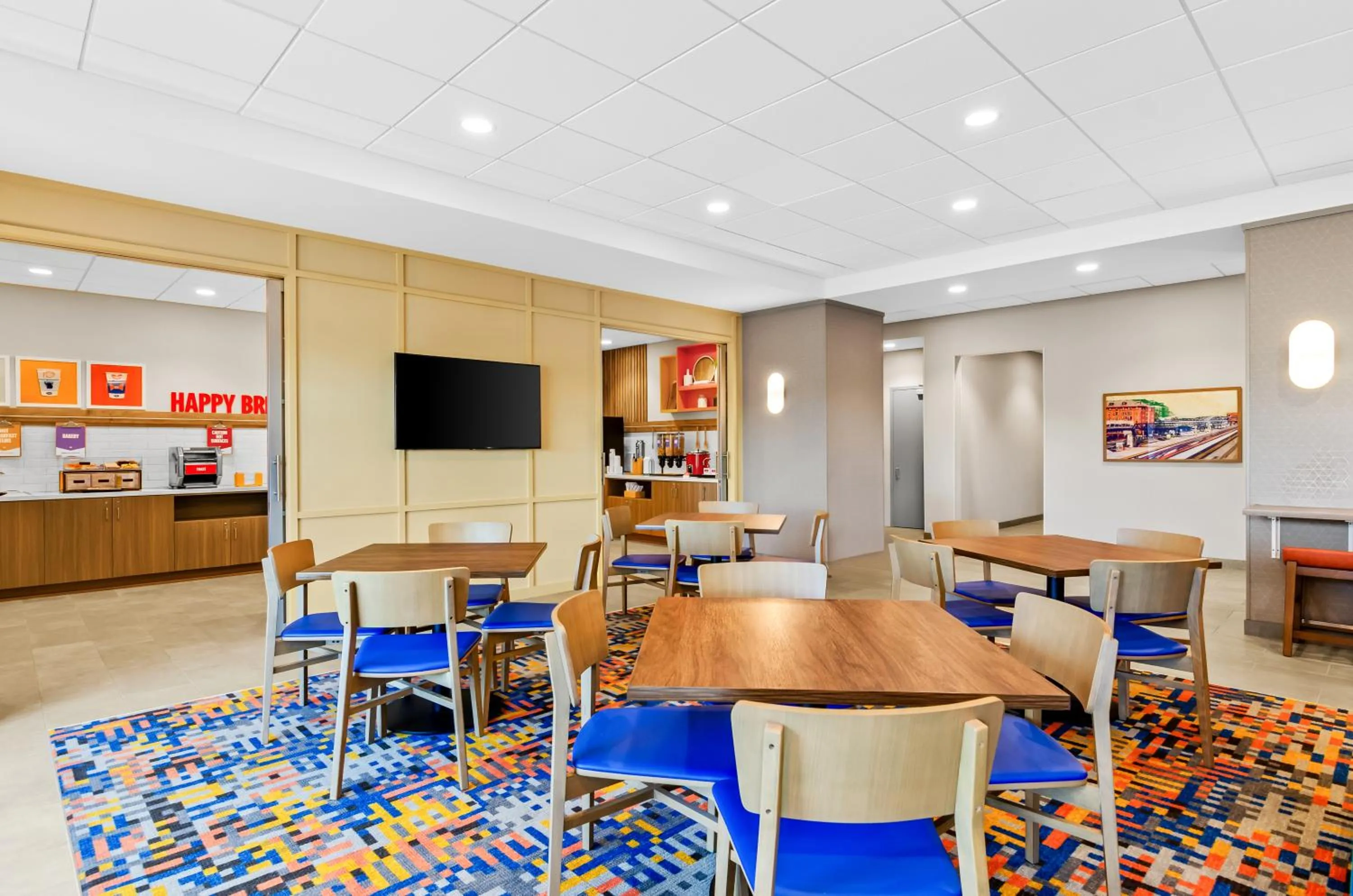 Lobby or reception in Hampton Inn Daleville