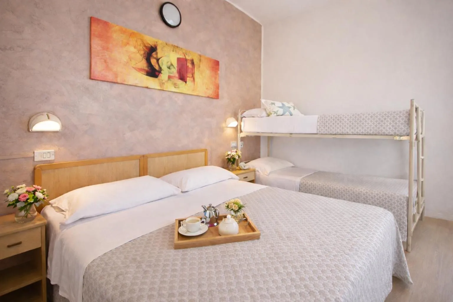 Bed in Hotel Villa Gioiosa - Beach & Bistrot