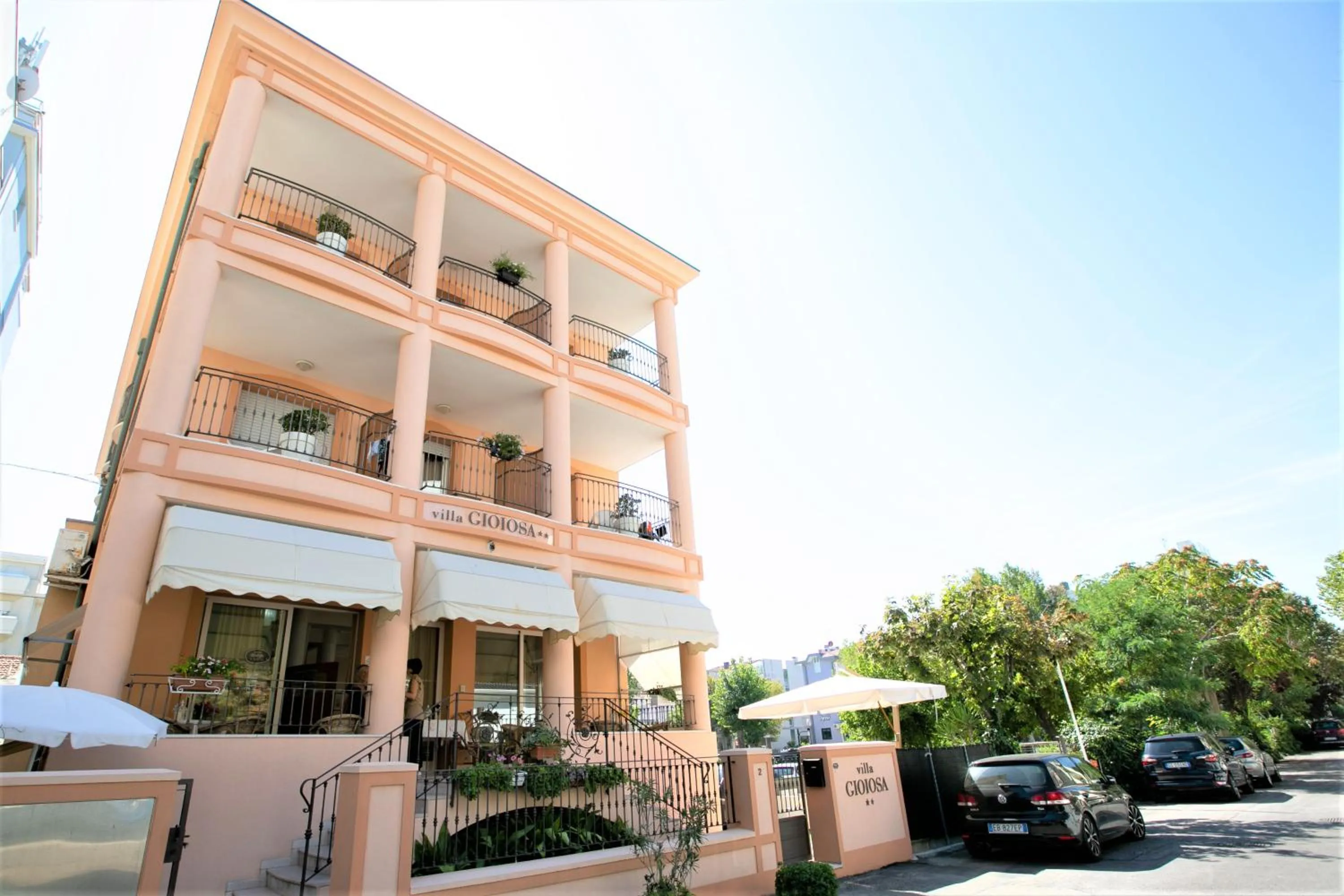 Property building in Villa Gioiosa Beach & Water Park B&B