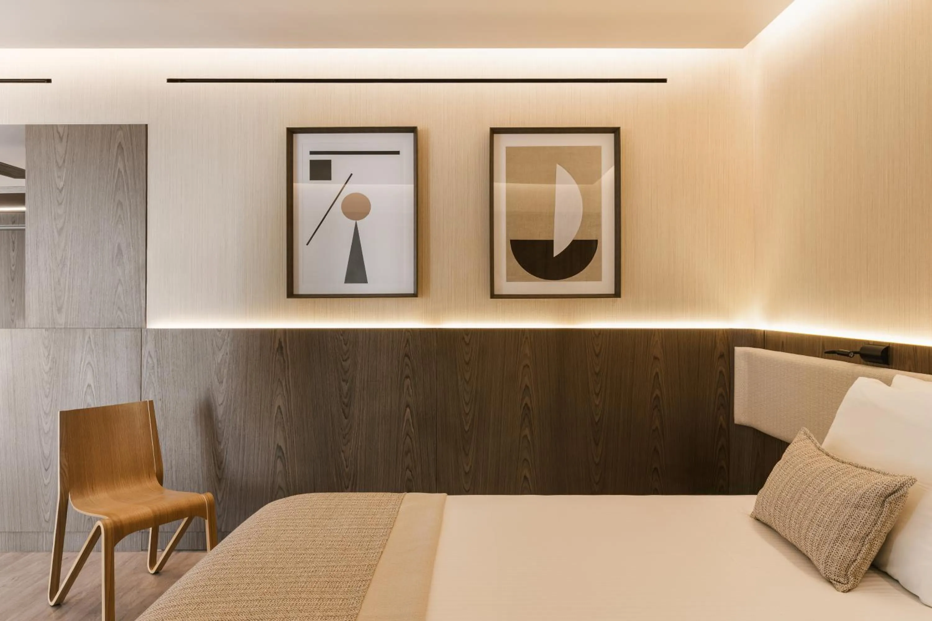 Bed in Divani Corfu Palace