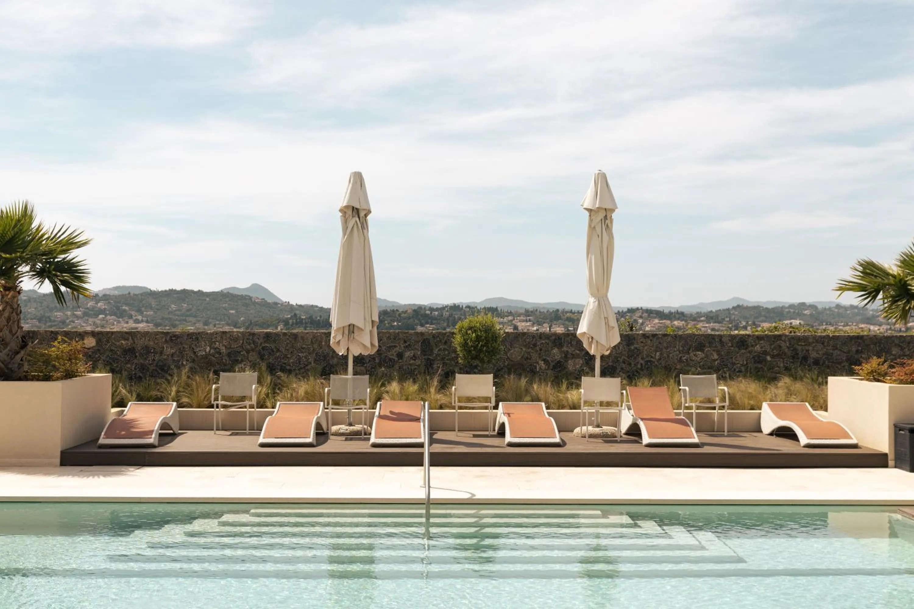Swimming pool in Divani Corfu Palace