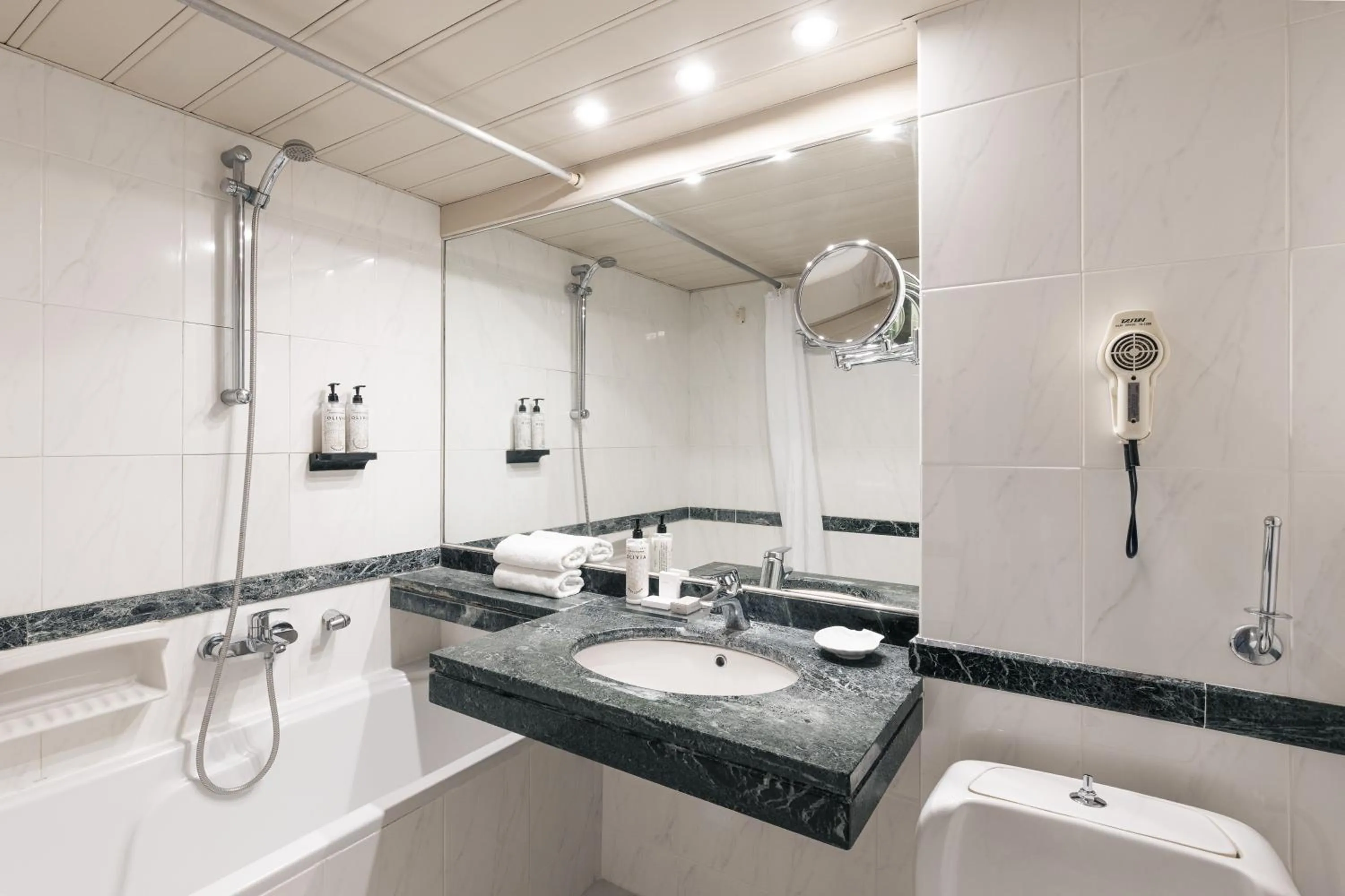 Bathroom in Divani Corfu Palace