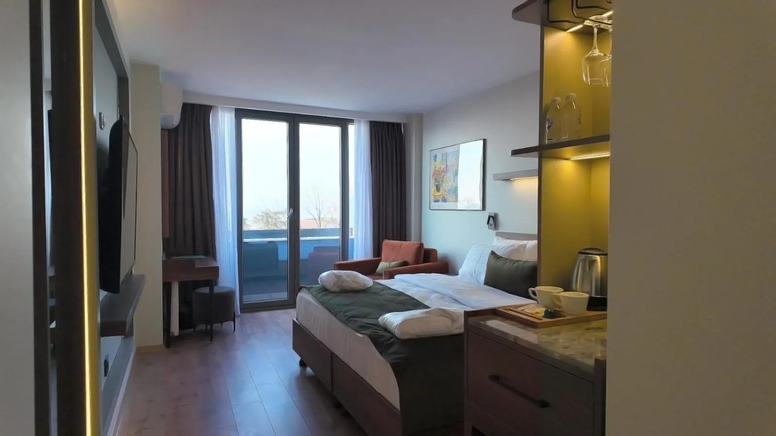 Photo of the whole room, Bed in Yıldız Termal Otel