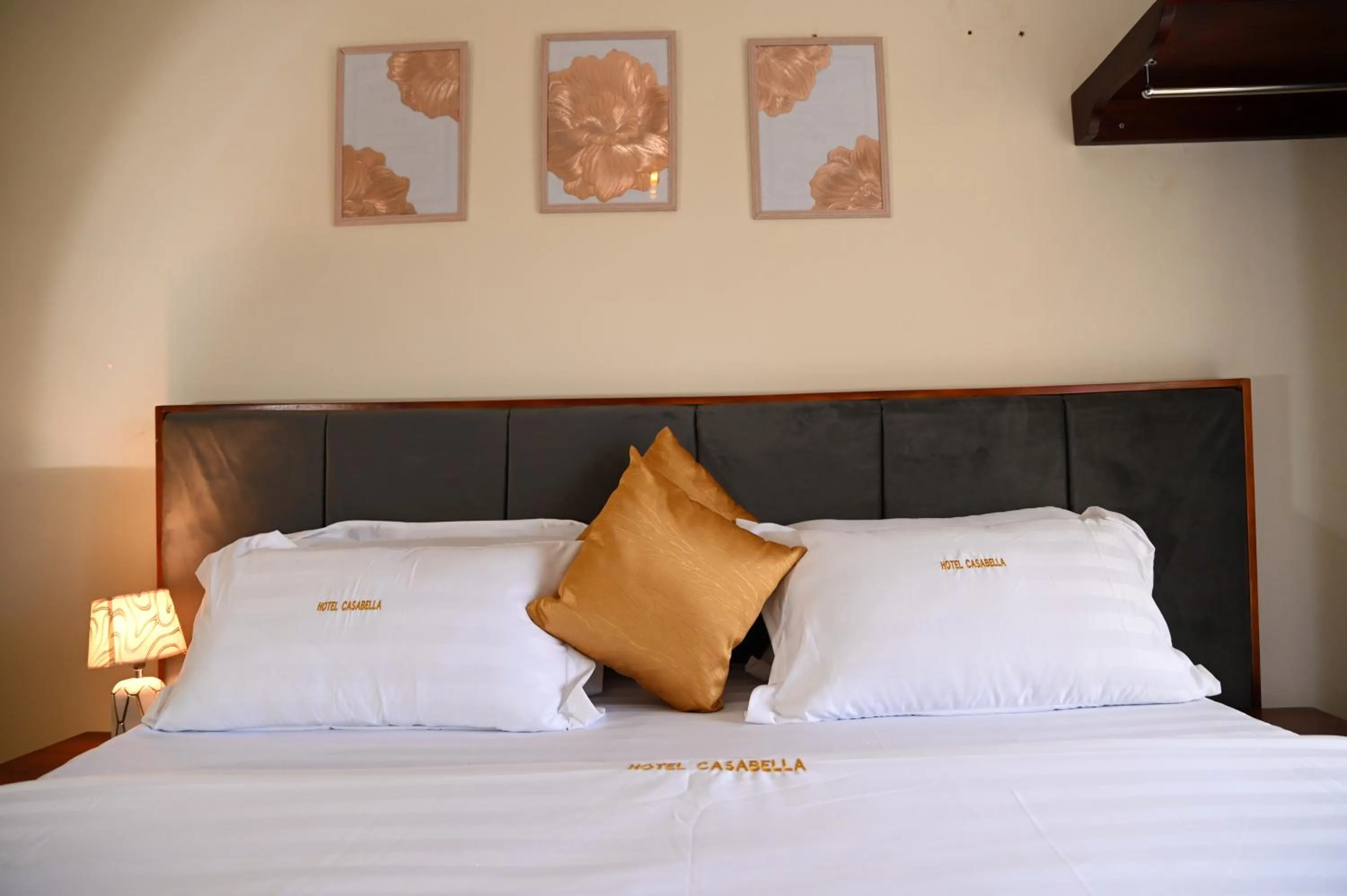 Bed in Hotel Casabella