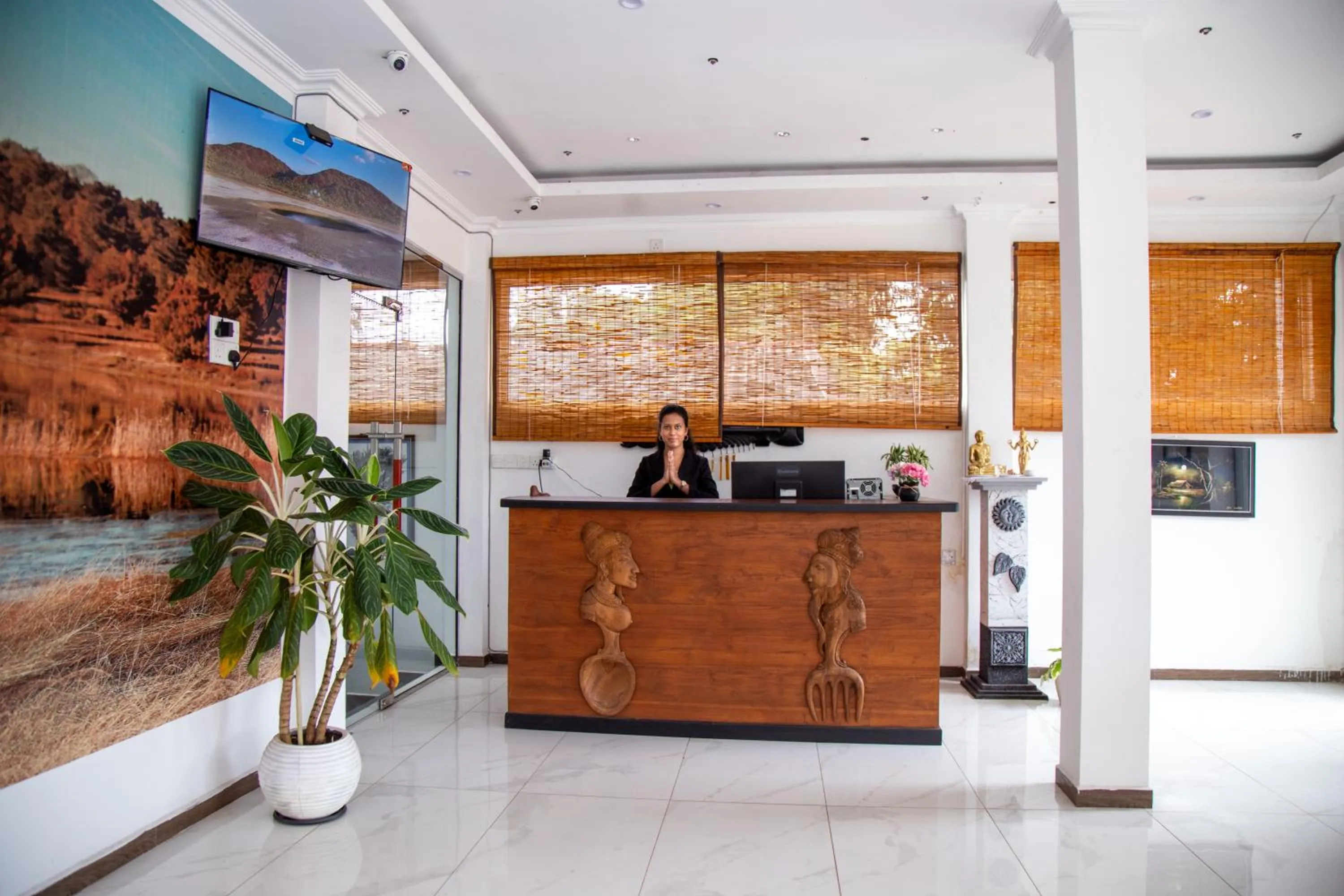 Lobby or reception in Hotel Silver Horse Dambulla