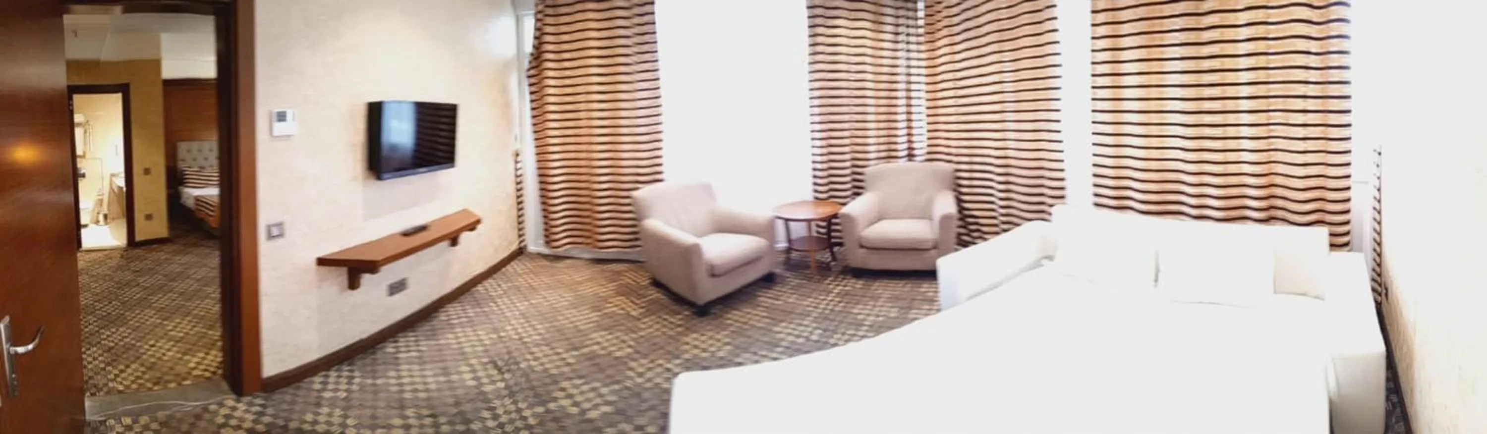 Bed in Adranos Hotel